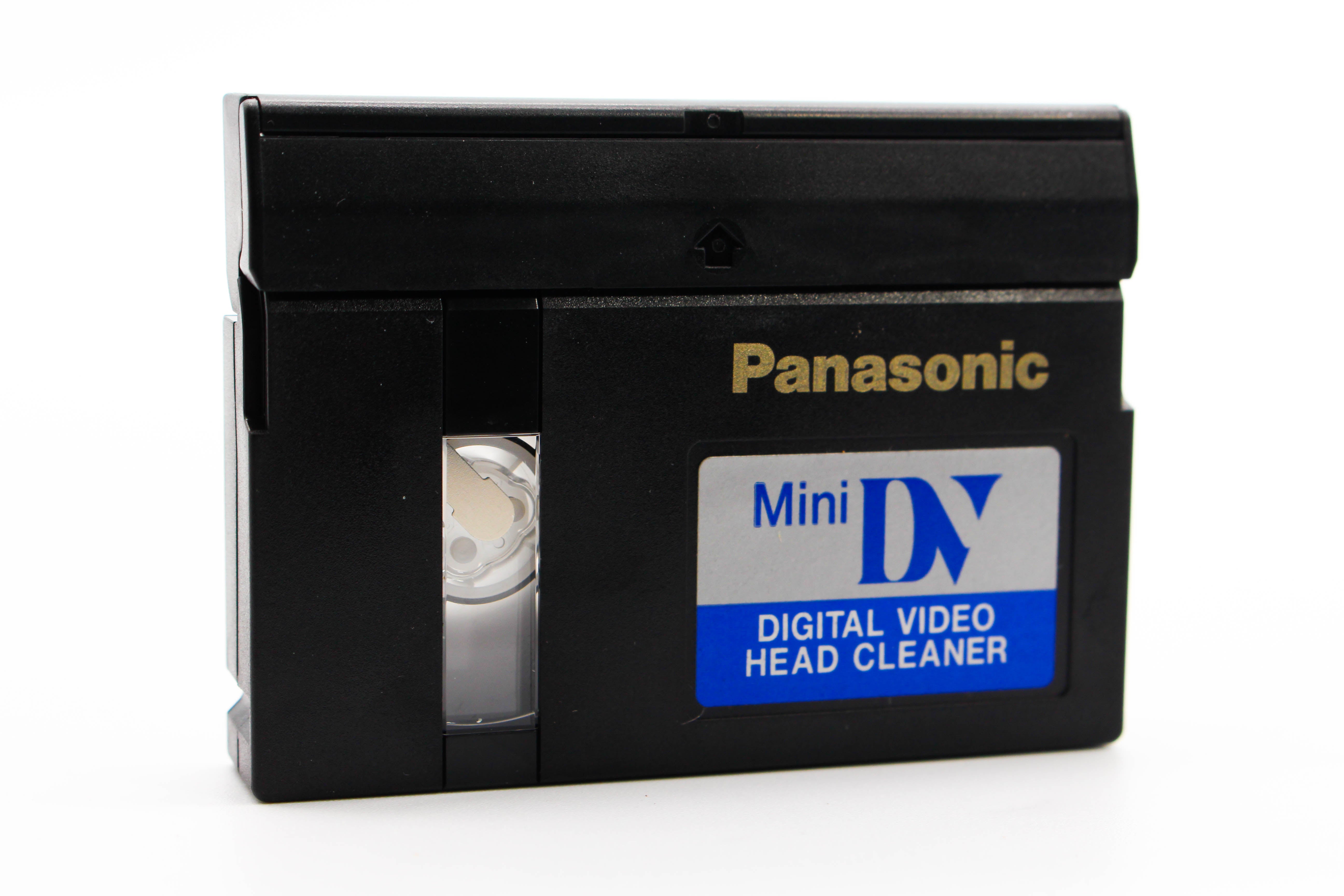 Panasonic MiniDV Digital Video Cassette Cleaning Tape AY-DVMCLWW Head Cleaner For Handycam Camcorder Camera- Tested Excellent (Used)