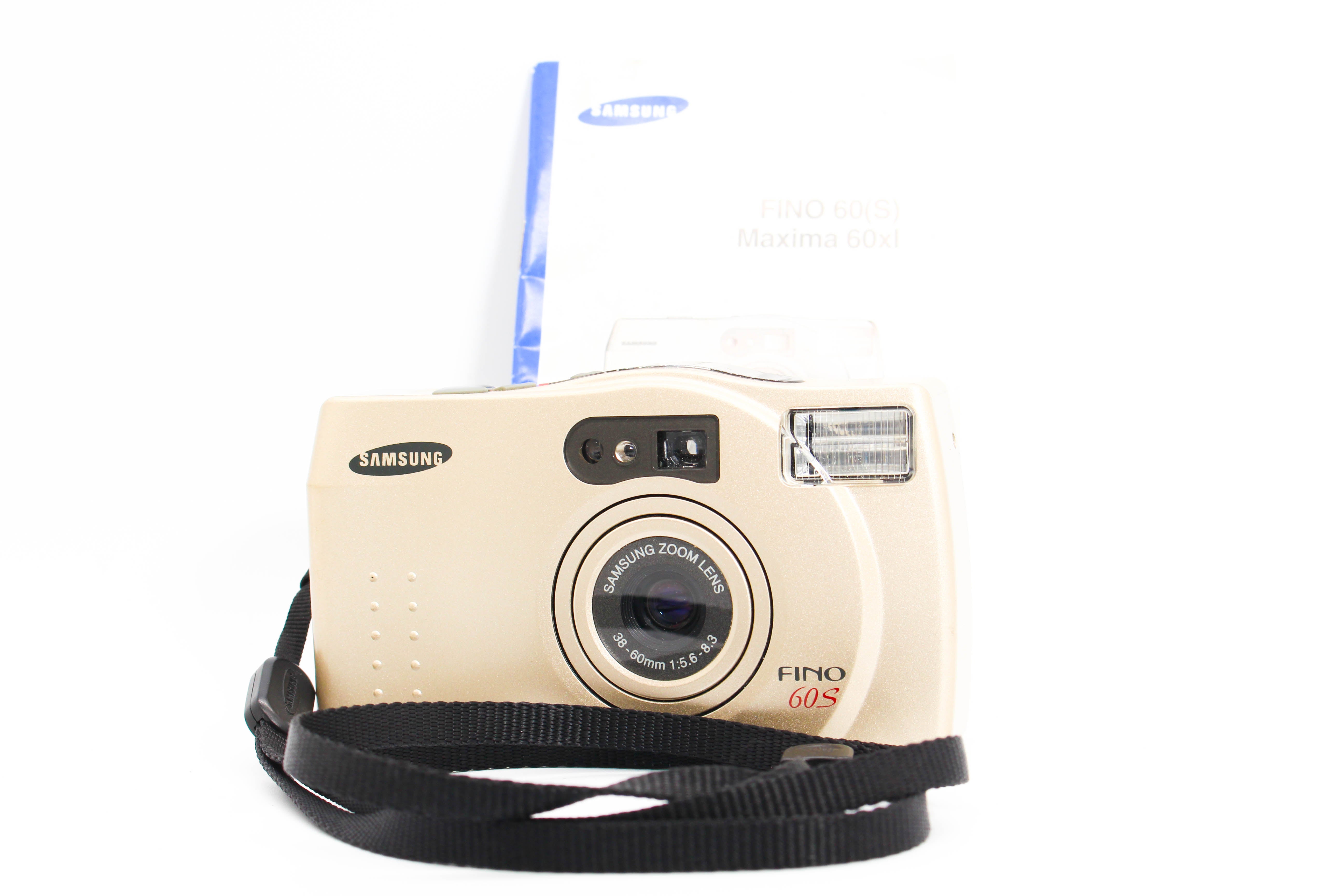 Samsung Fino 60s 35mm Compact Film Camera - Tested Bundle Excellent