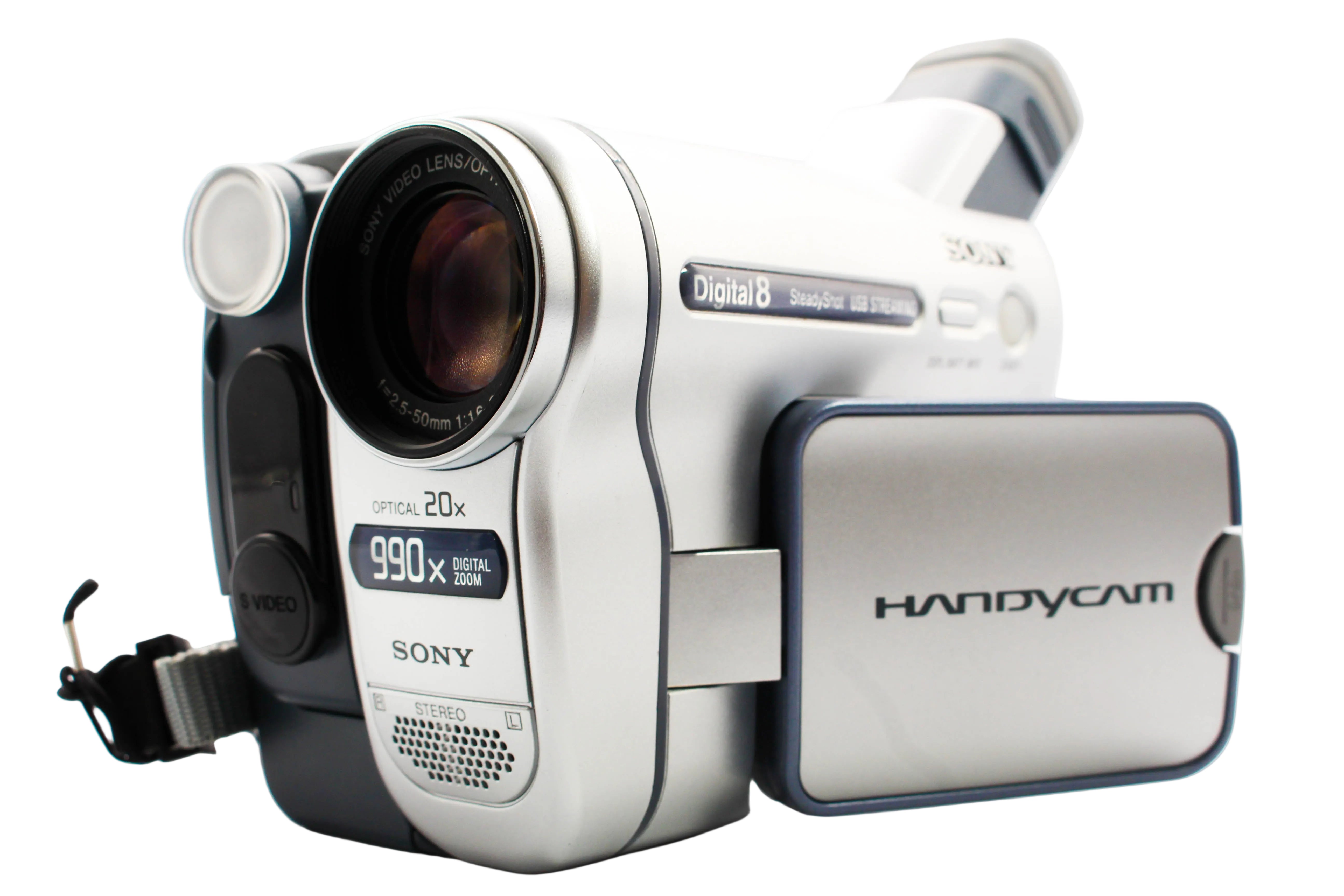 Sony DCR-TRV255E Digital8 8mm Digital Video Handycam Camcorder Camera - Tested Bundle Excellent