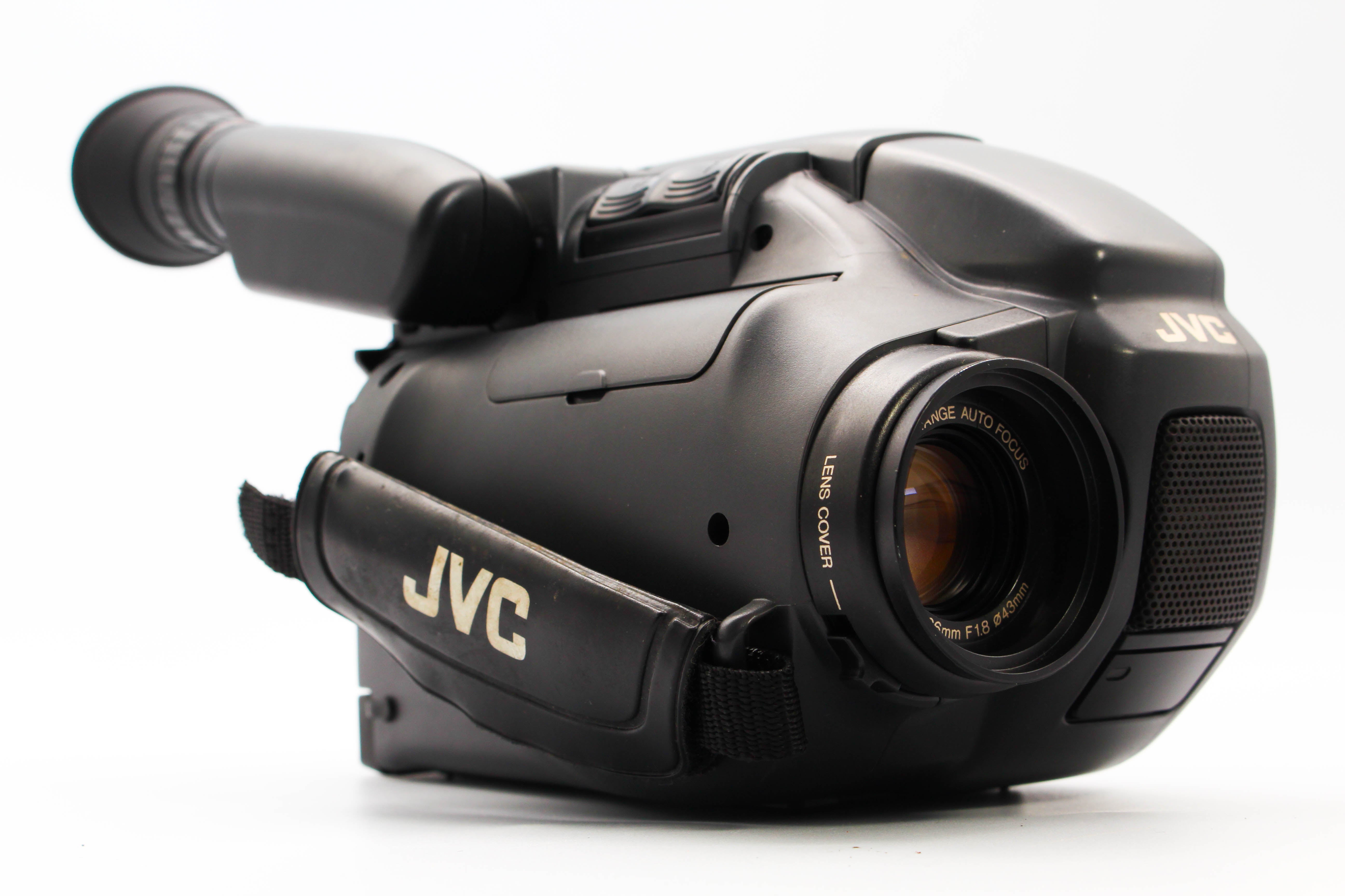 JVC GR-AX40E VHS-C VHS Analog Video Handycam Camcorder Camera - Tested Bundle Excellent