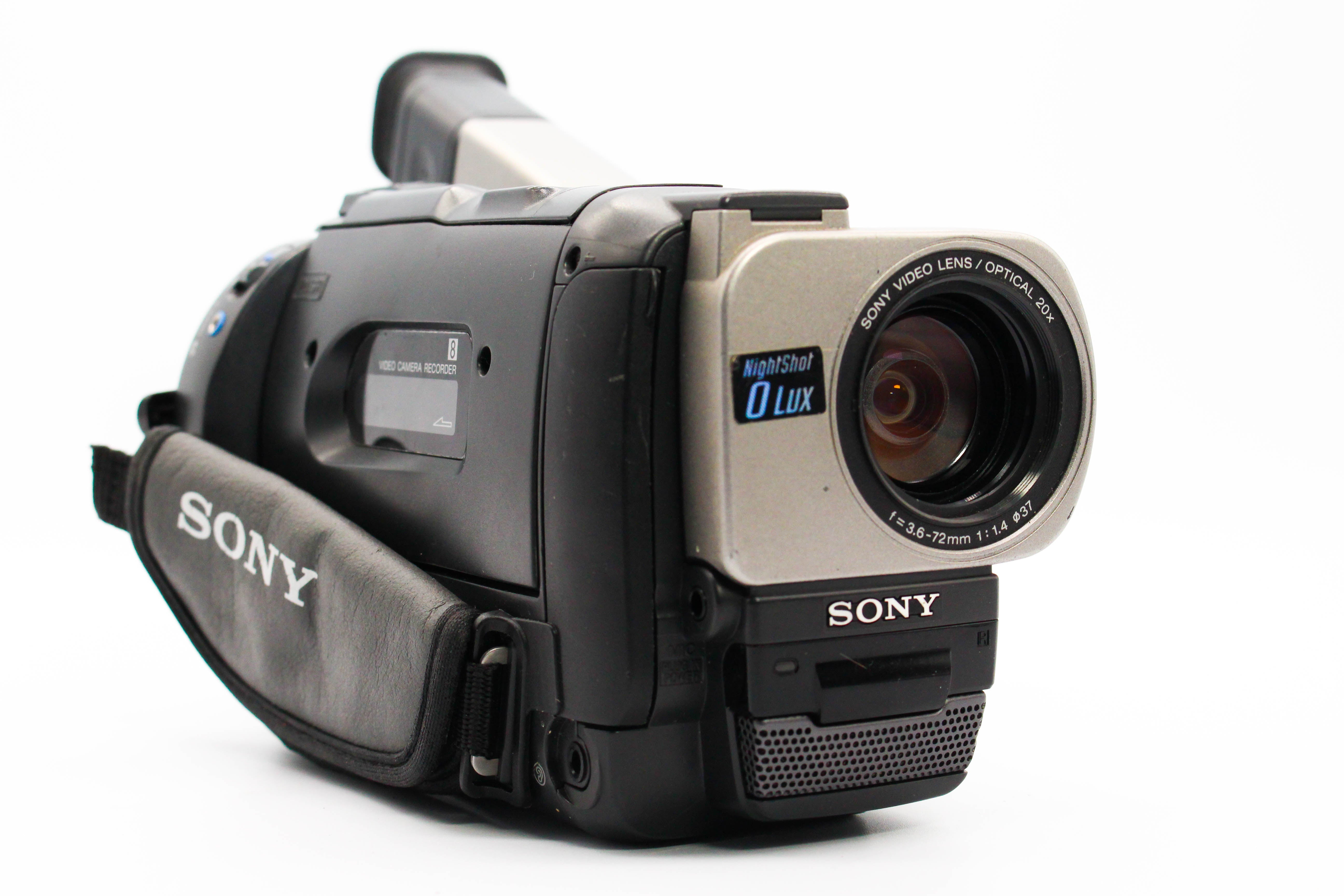 Sony CCD-TRV48E Hi8 8mm Analog Video Handycam Camera Camcorder - Tested Bundle