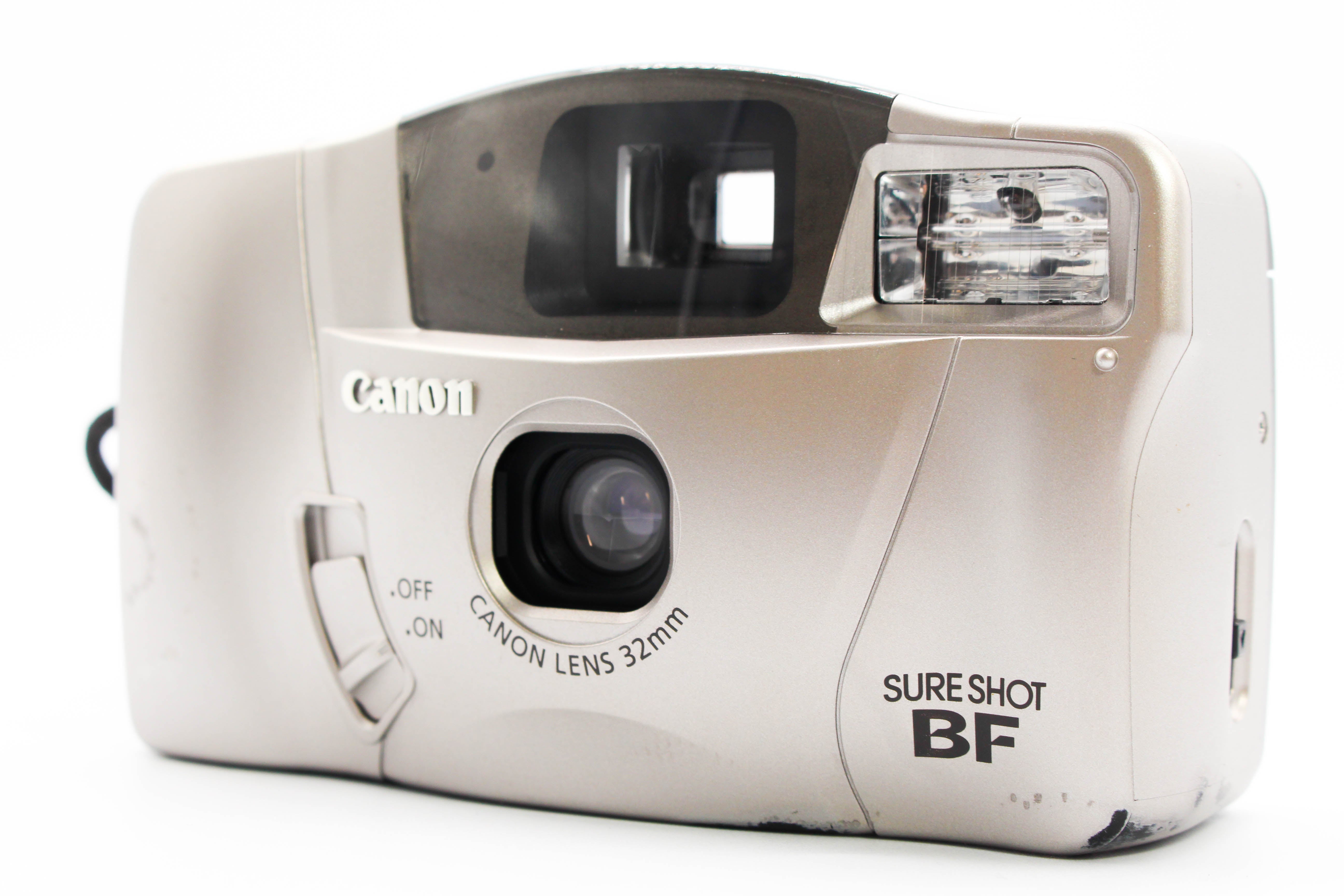 Canon Sureshot BF 35mm Compact Point And Shoot Film Camera  - Tested Bundle