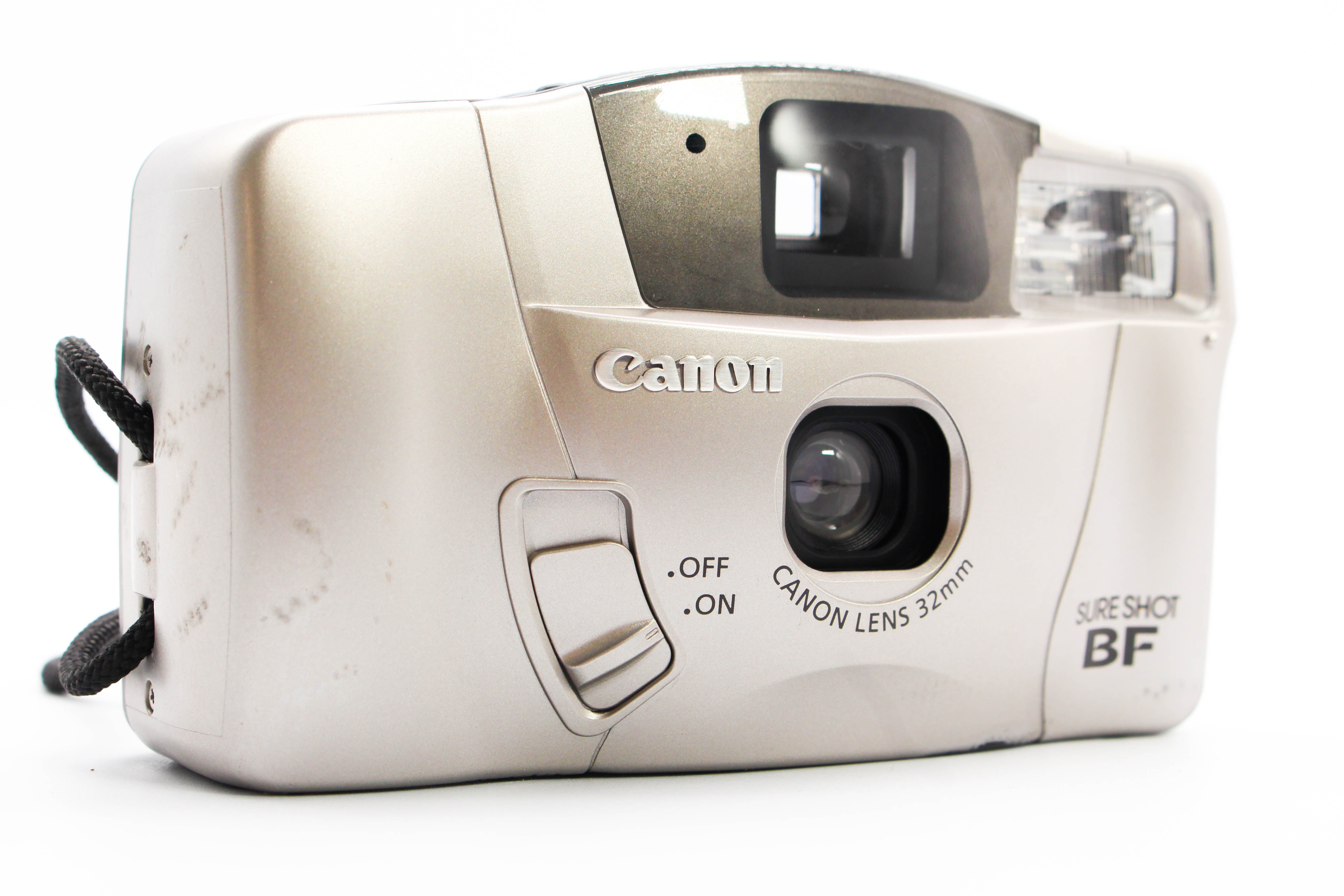 Canon Sureshot BF 35mm Compact Point And Shoot Film Camera  - Tested Bundle
