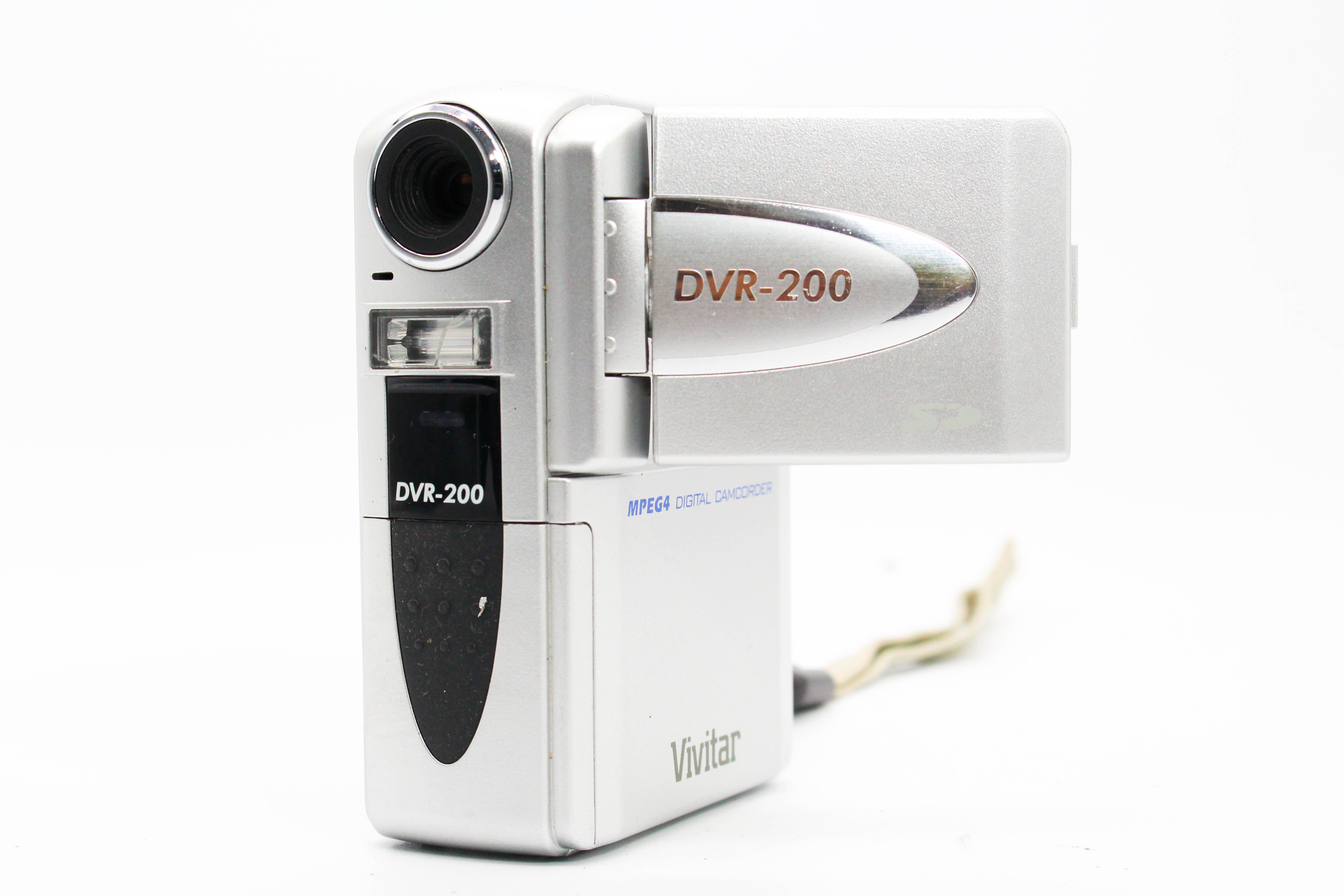 Vivitar DVR-200 SD Card Digital Photo Video Retro Camera Digicam - Tested Bundle