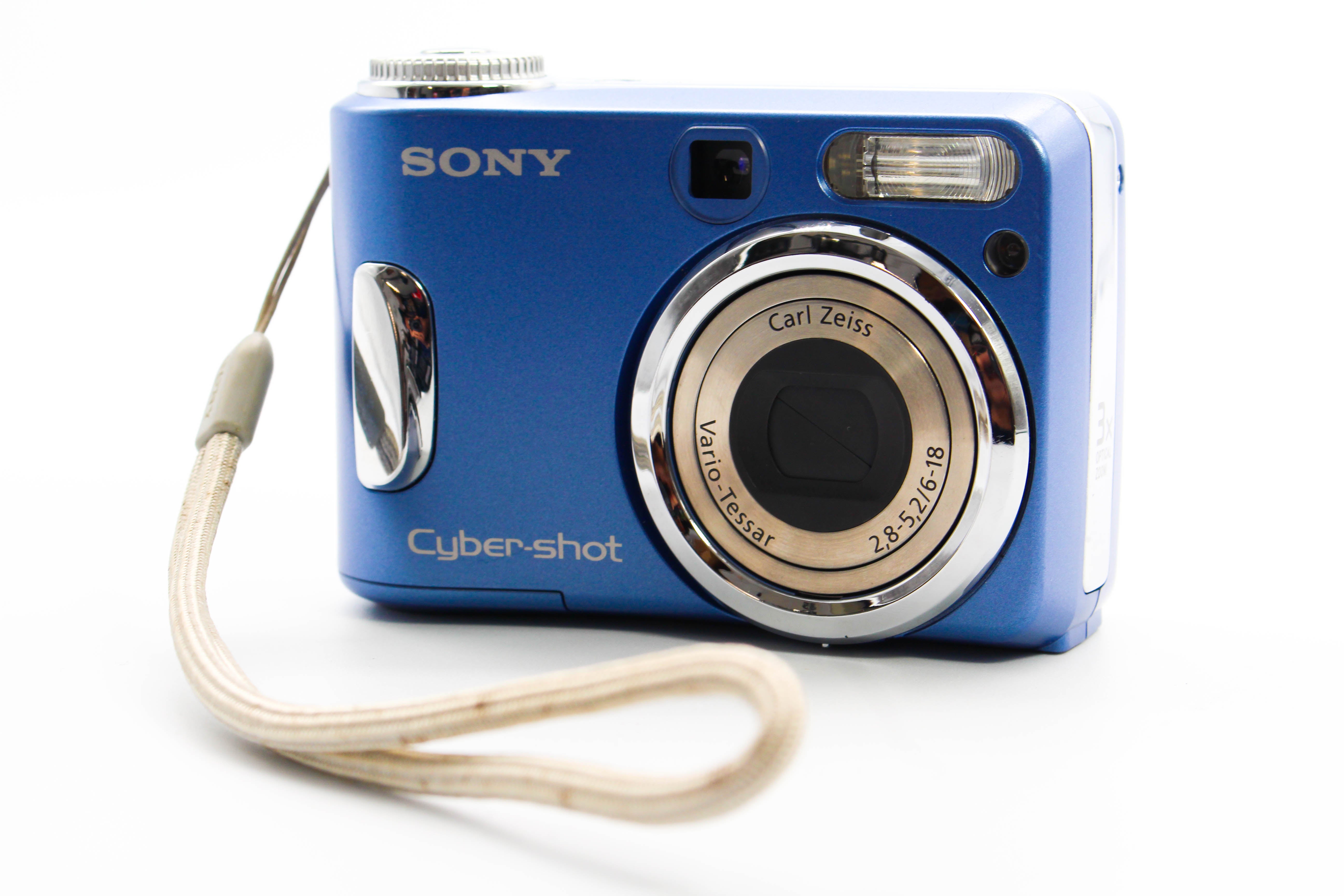Sony Cyber-shot DSC-S90 Memory Stick Pro Retro Digital Photo Video Camera Digicam - Tested Bundle Excellent