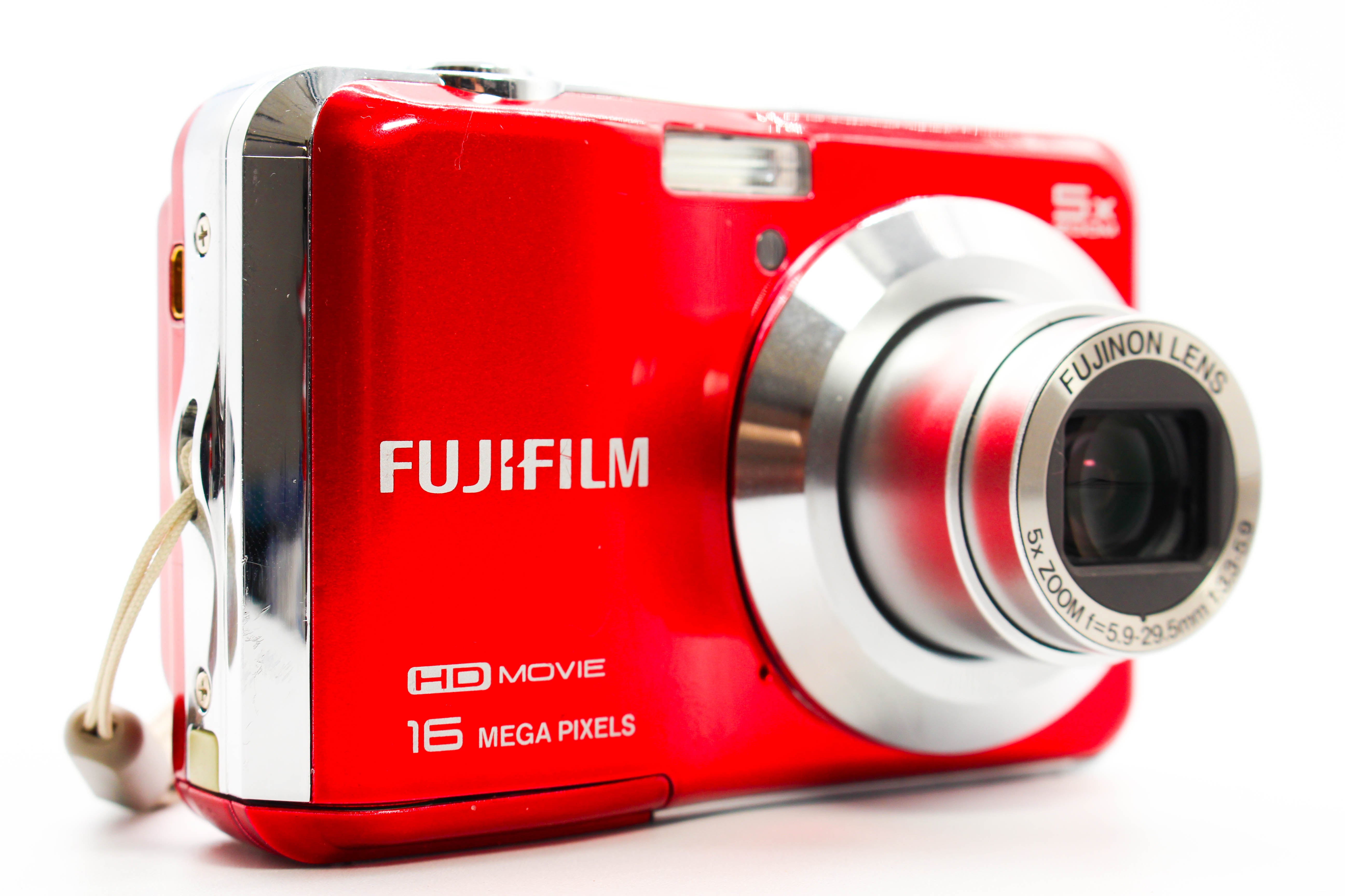 FujiFilm FinePix AX650 SD Card Retro Digital Photo Video Camera Digicam - Tested Bundle Excellent
