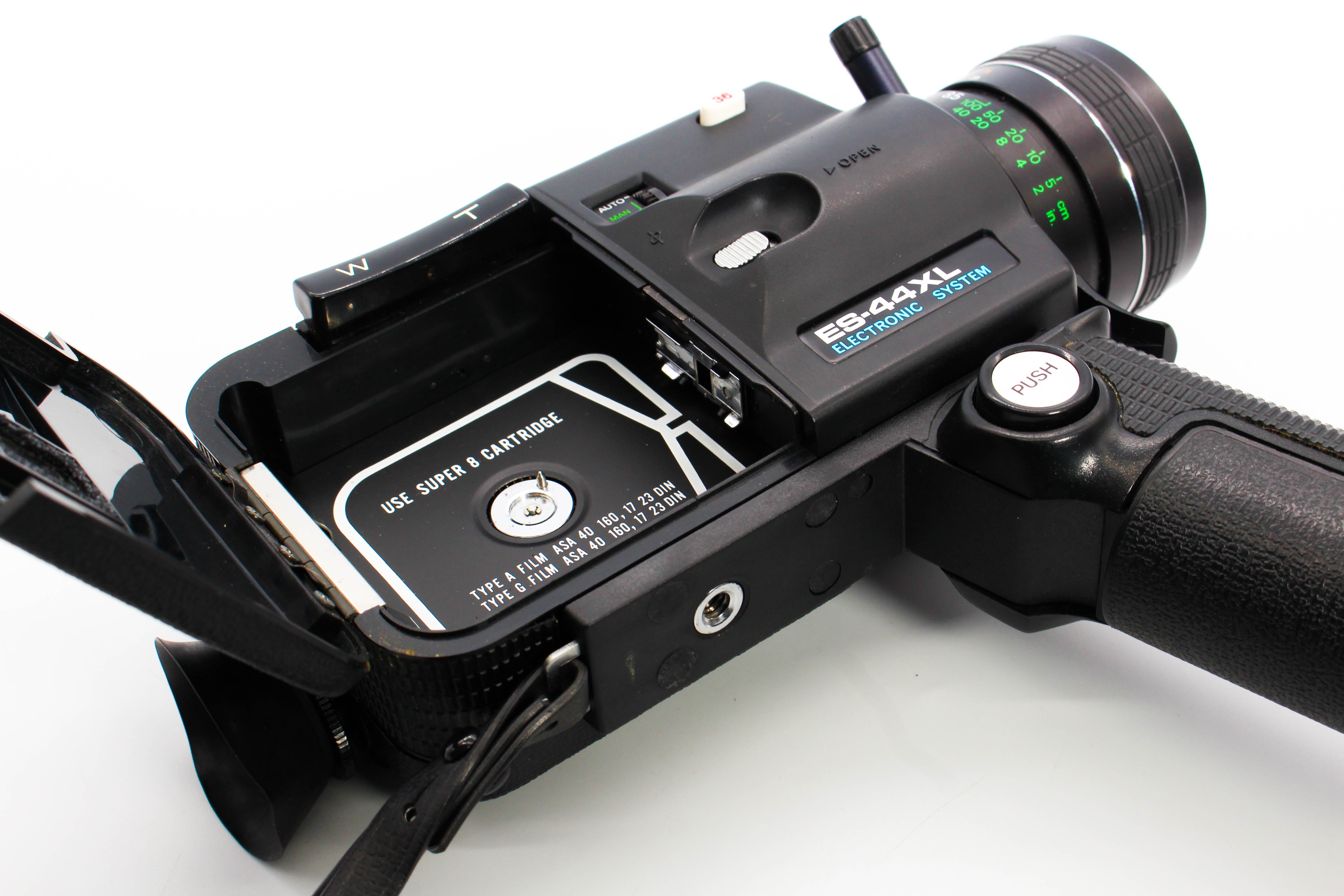 Sankyo ES-44XL Electronic System Super 8 Cine Camera - Tested Bundle Excellent