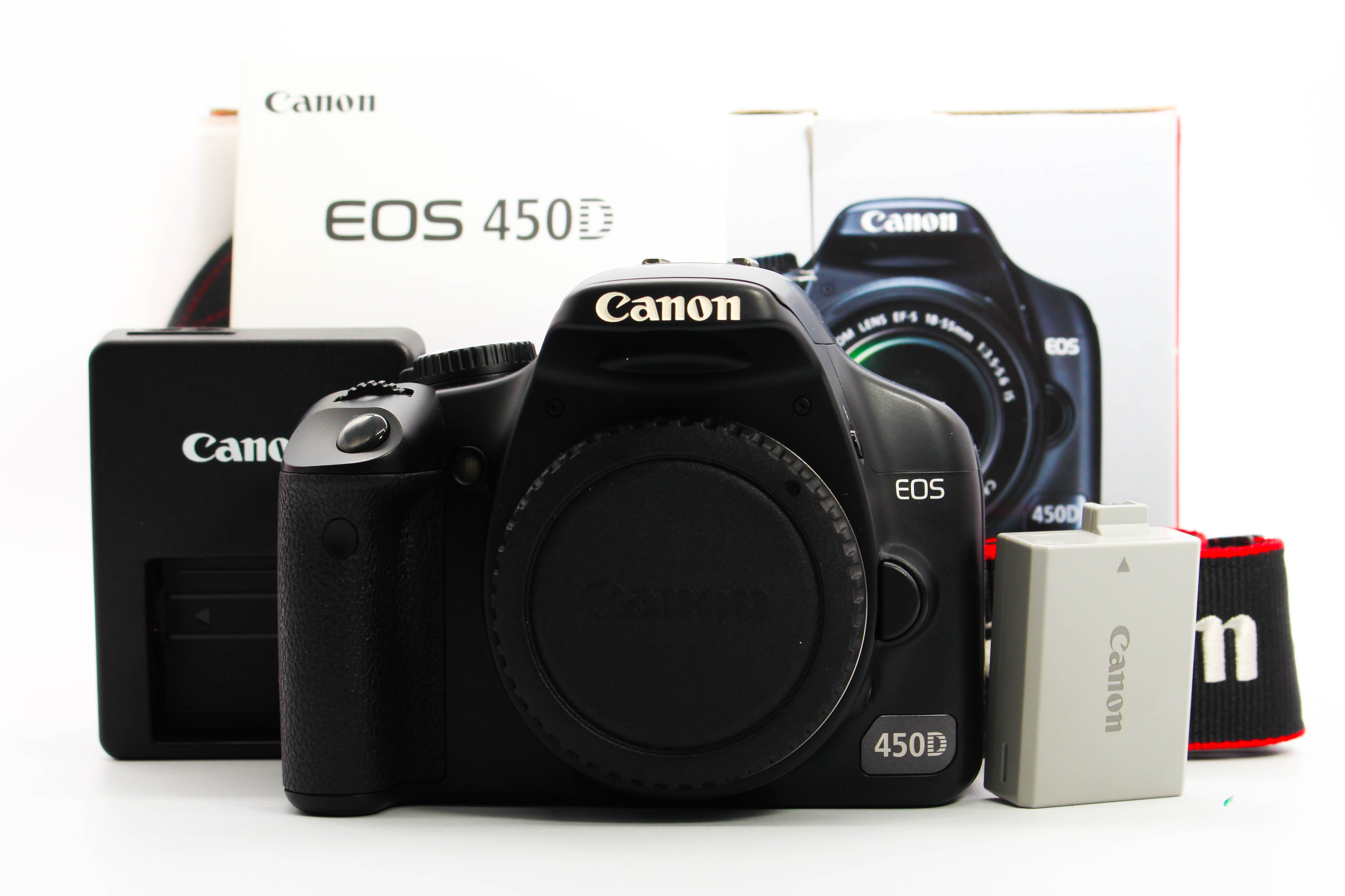 Canon EOS 450D DSLR EF Mount Photo Camera Body  - Tested Bundle Excellent