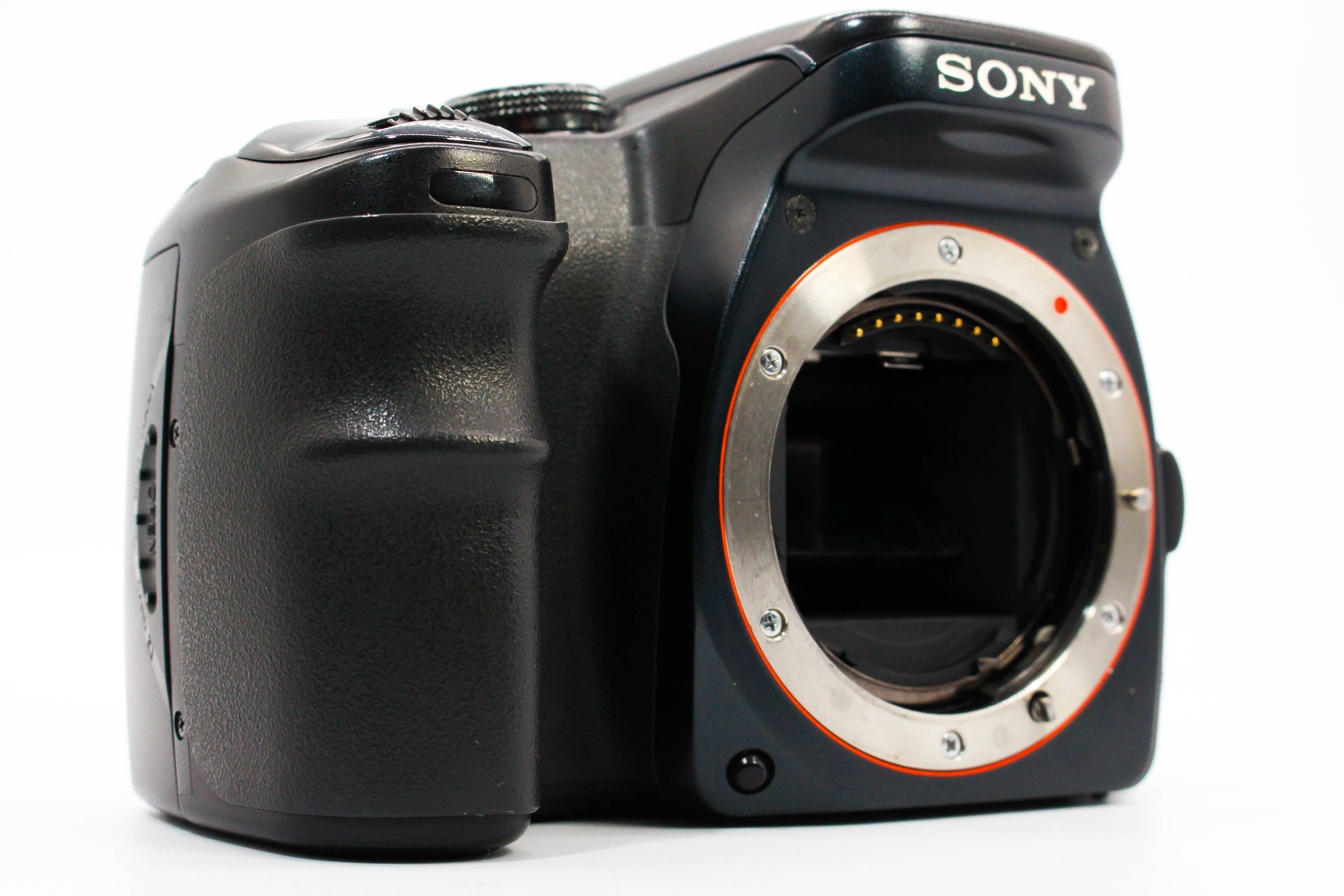 Sony DSLR-A100 CF Card Digital Photo DSLR Camera Body - Tested Bundle Good
