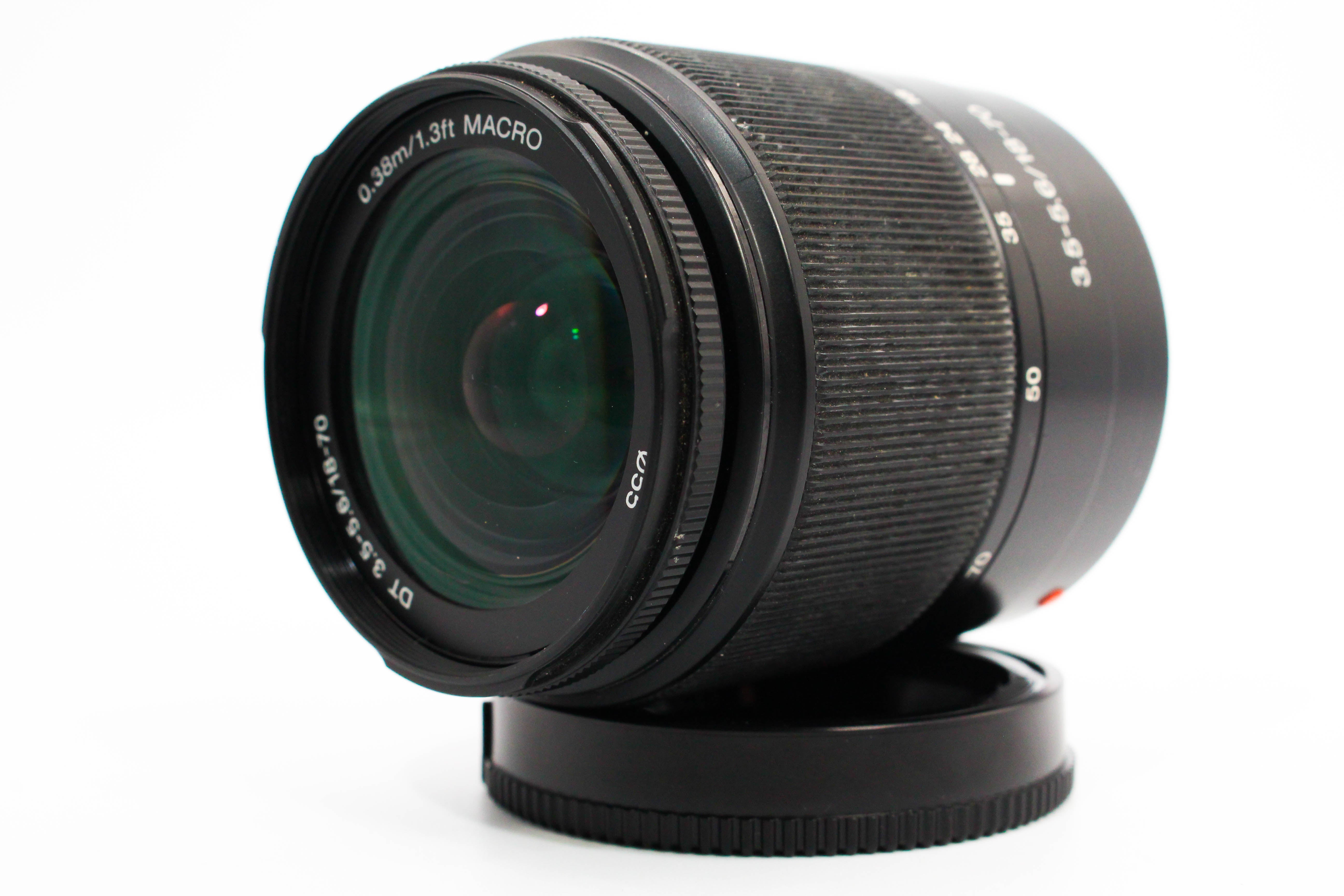 Sony 18-70mm f/3.5-5.6 Sony Minolta A Mount AF Zoom Lens For DSLR Cameras - Tested Bundle Good