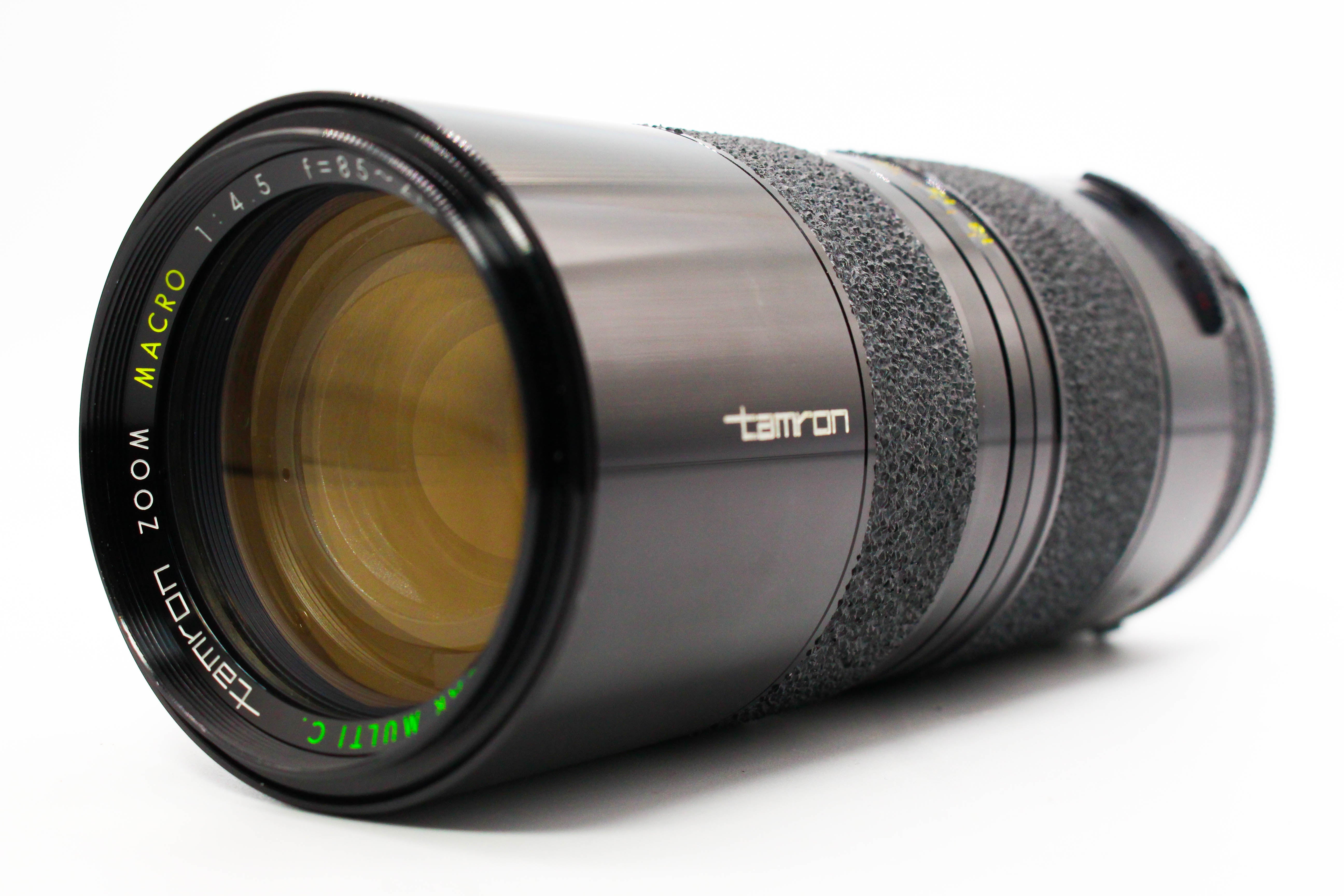 Tamron 85-210mm f/4.5 M42 Screw Mount SLR Manual Focus Vintage Macro Zoom Lens - Tested Bundle Excellent