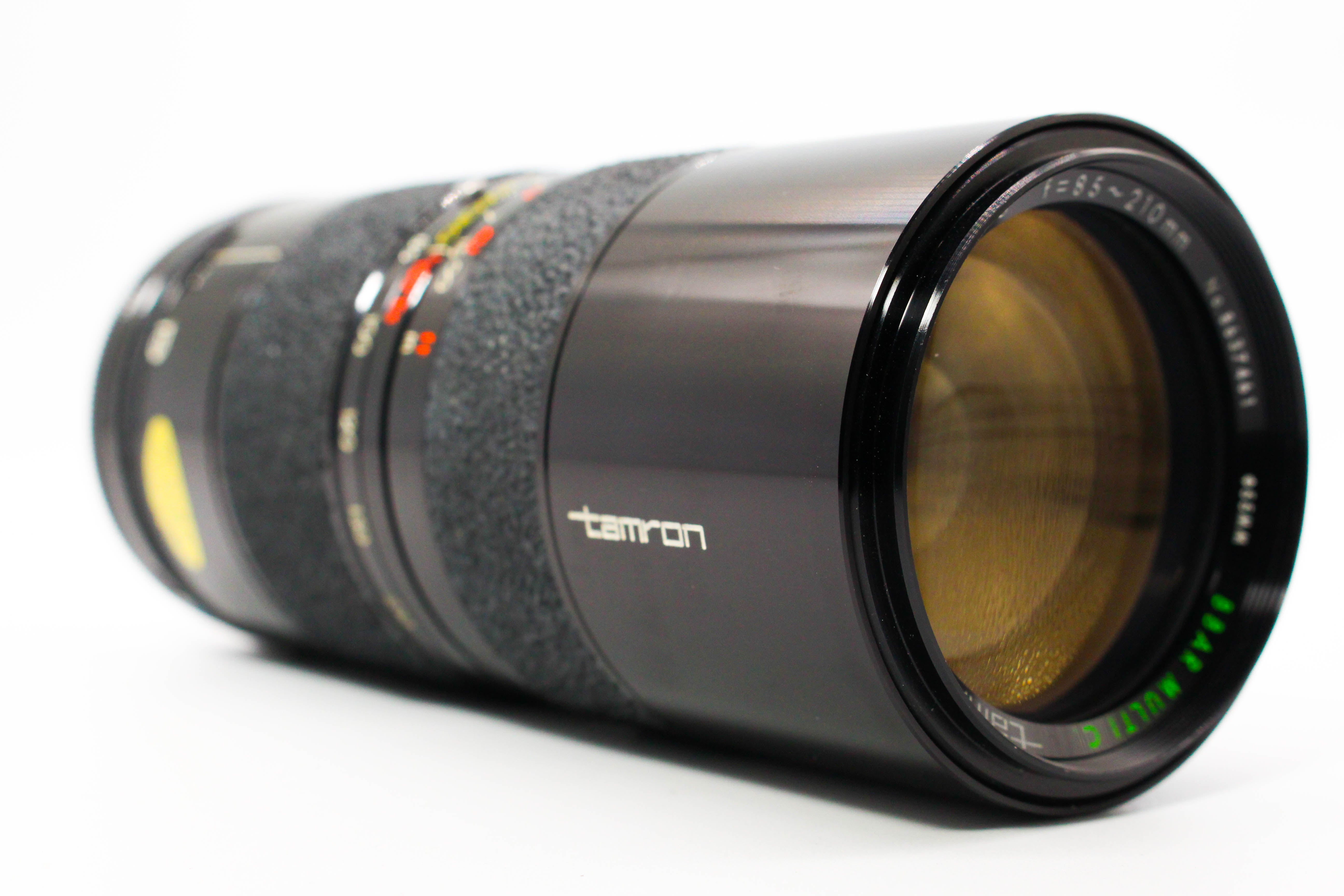 Tamron 85-210mm f/4.5 M42 Screw Mount SLR Manual Focus Vintage Macro Zoom Lens - Tested Bundle Excellent