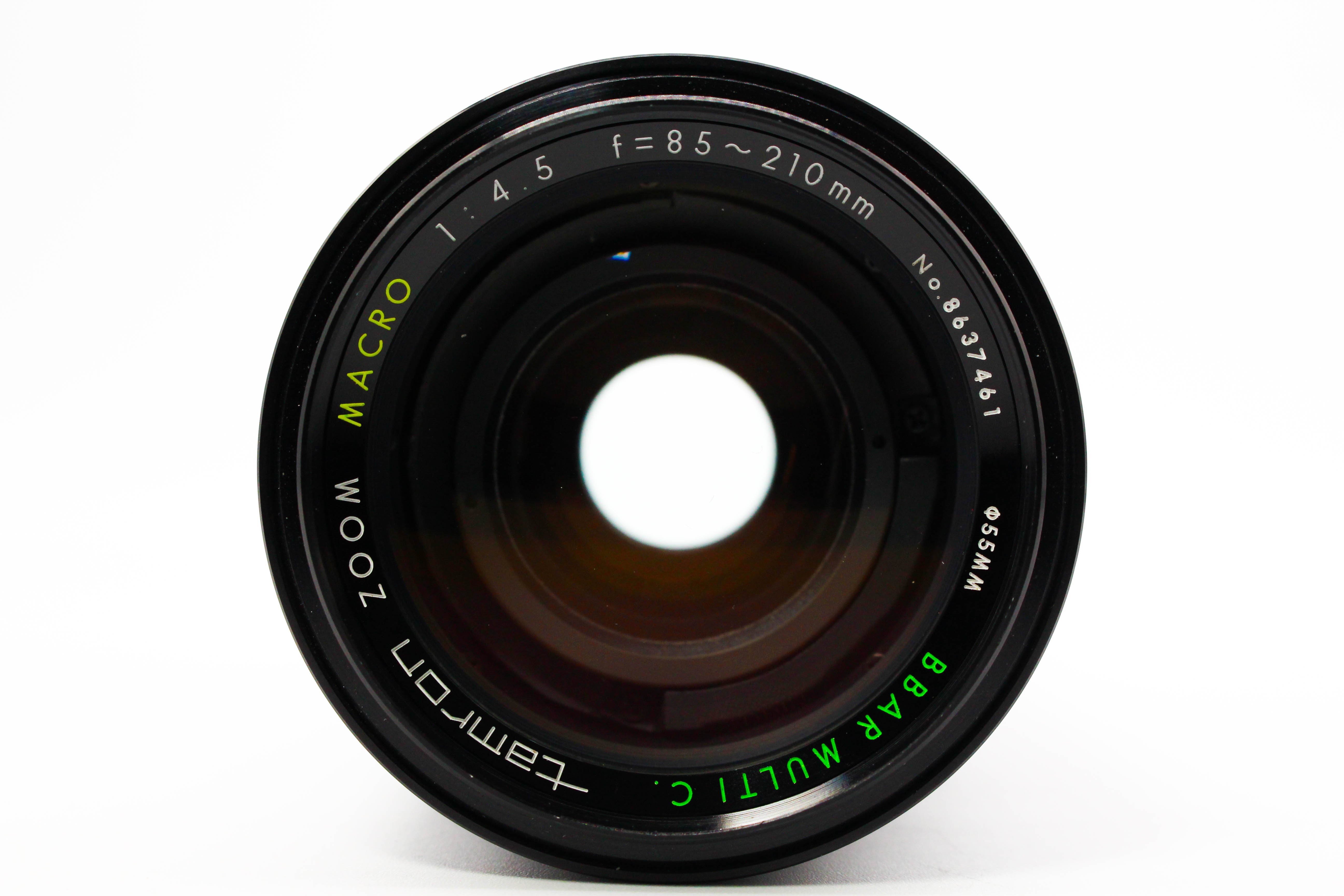Tamron 85-210mm f/4.5 M42 Screw Mount SLR Manual Focus Vintage Macro Zoom Lens - Tested Bundle Excellent