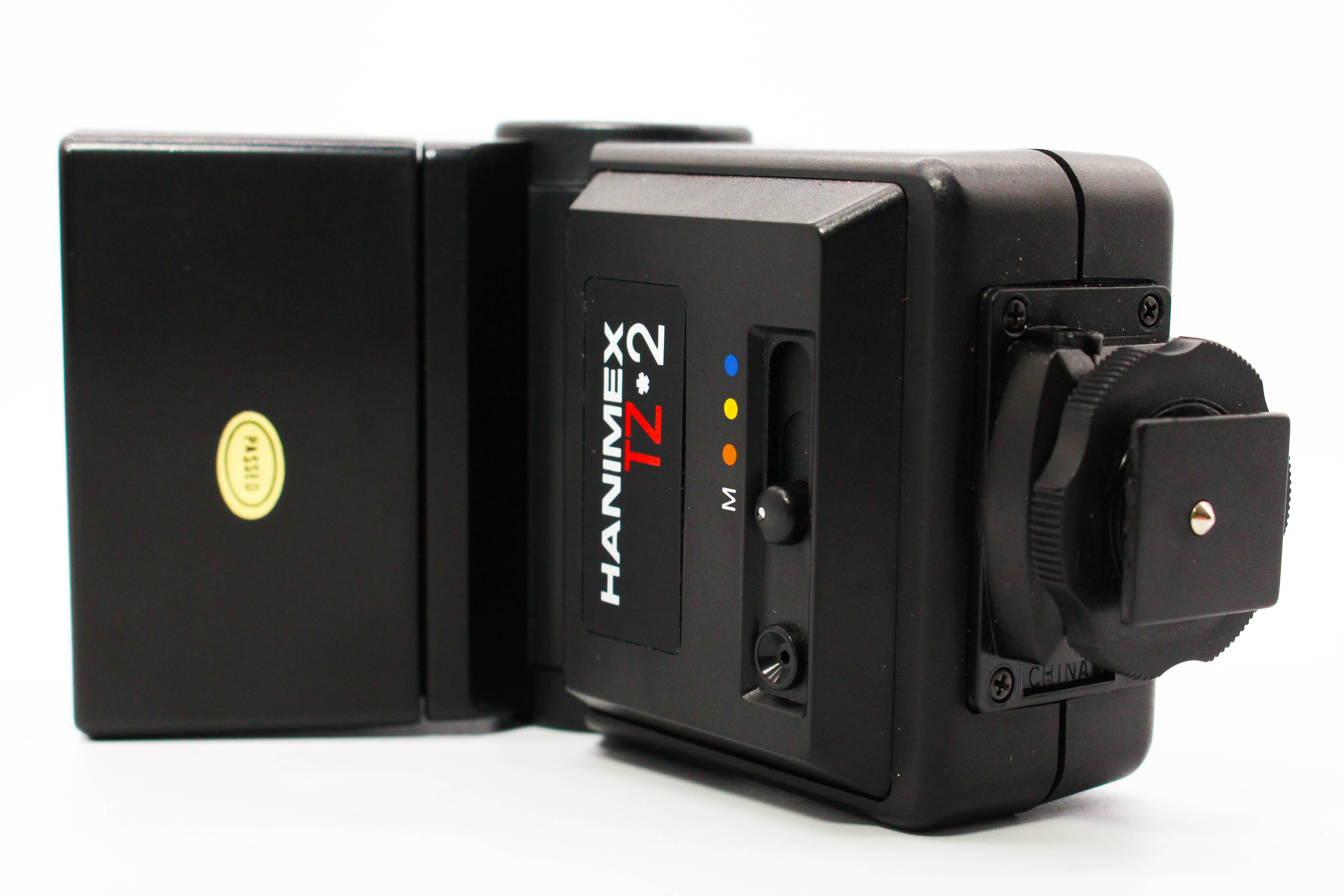 Hanimex TZ*2 Compact Zoom Thyristor Strobe Computer Zoom Bounce Flash - Tested Bundle Excellent