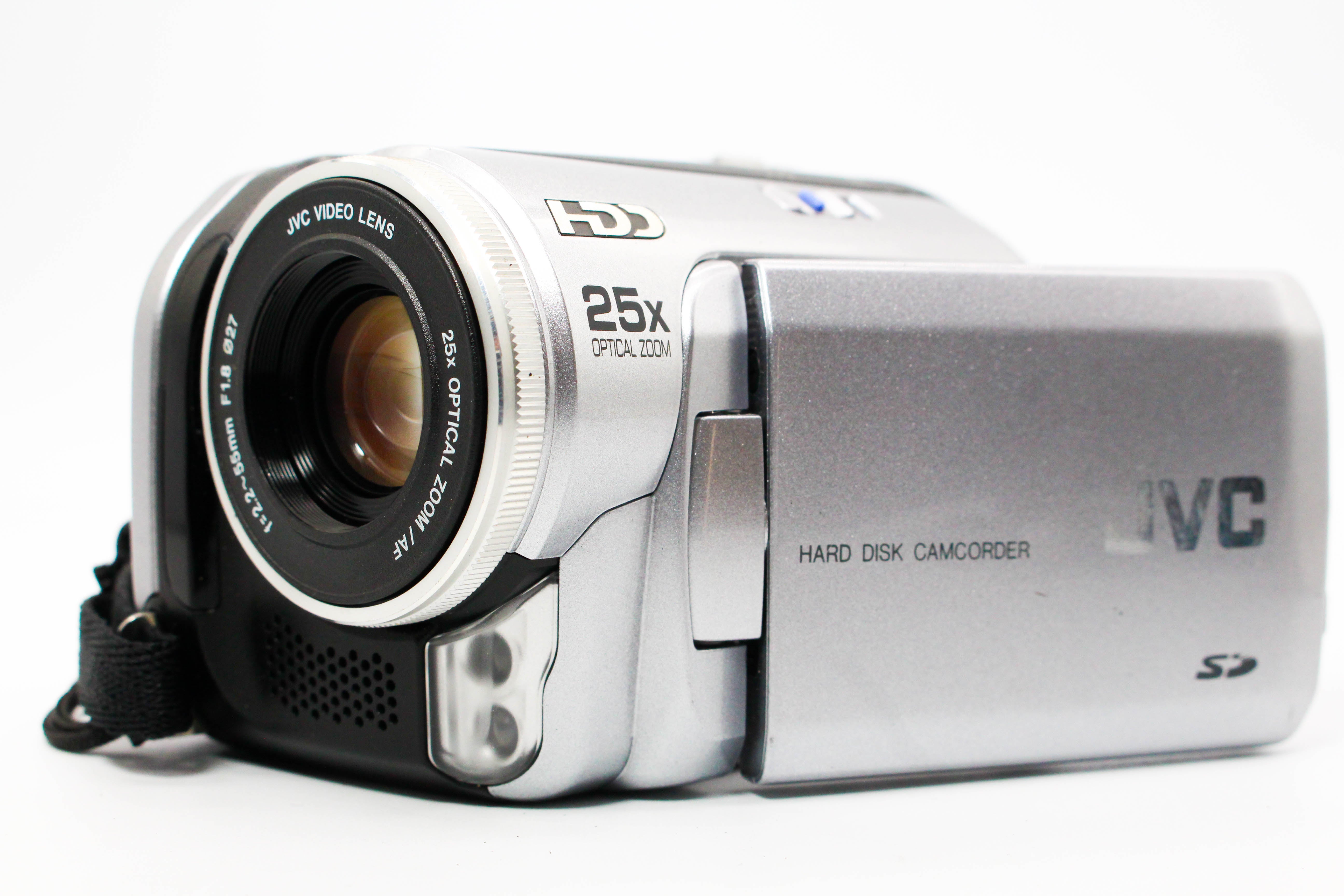 JVC GZ-MG20E HDD Digital Photo Video Handycam Camcorder Camera - Tested Bundle Good