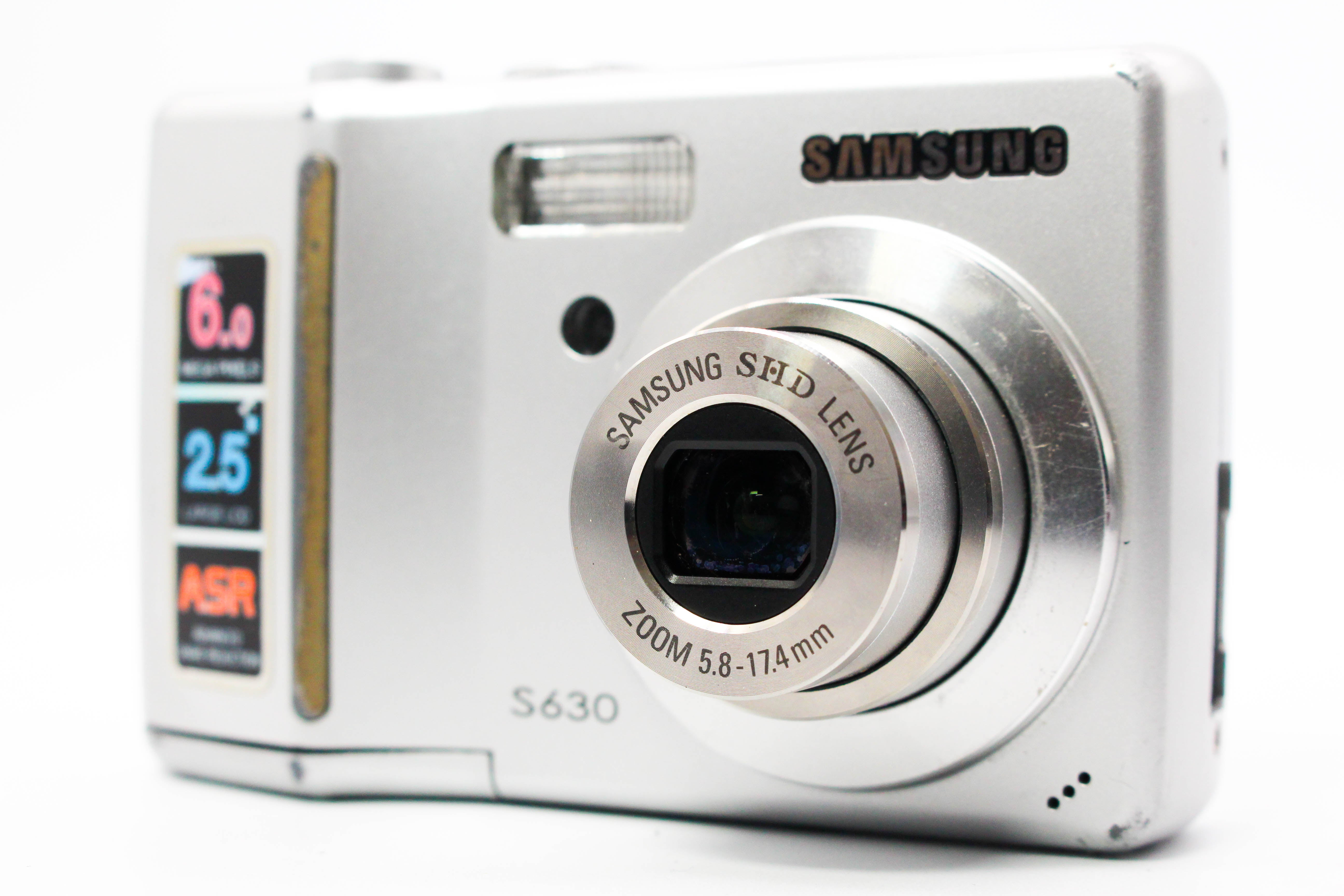 Samsung S630 SD Card Compact Digital Photo Video Retro Camera Digicam - Tested Bundle Good (Read)