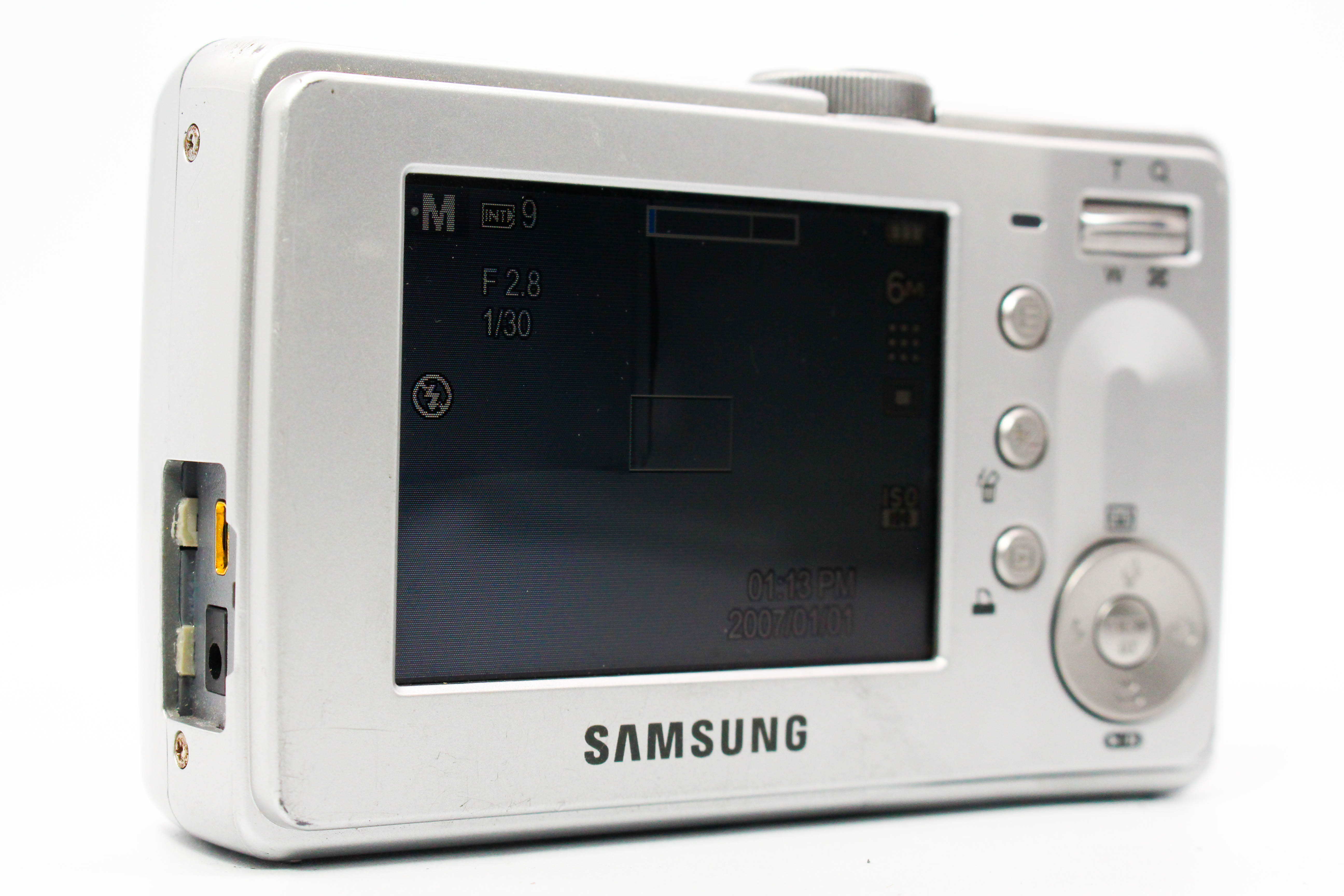 Samsung S630 SD Card Compact Digital Photo Video Retro Camera Digicam - Tested Bundle Good (Read)