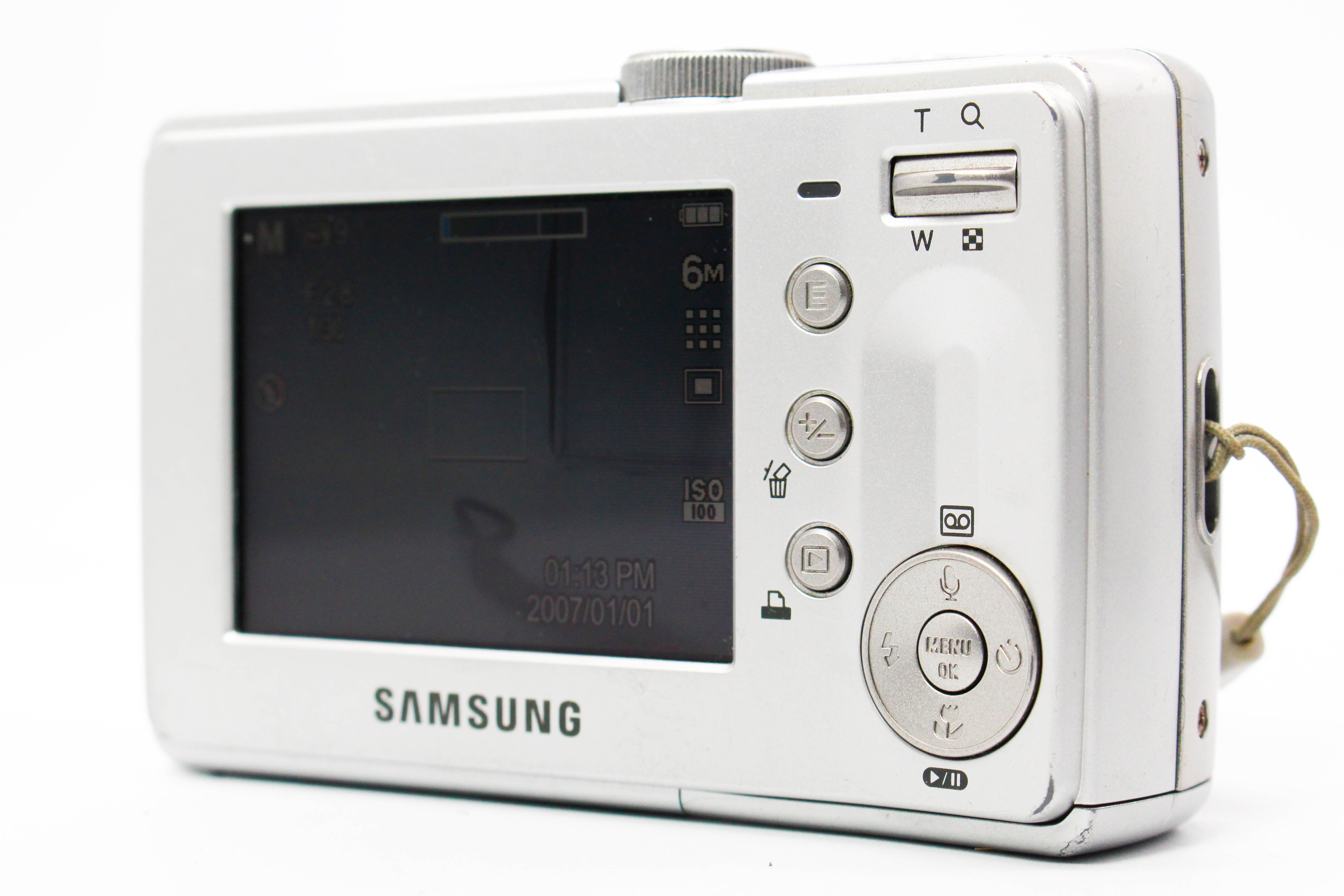 Samsung S630 SD Card Compact Digital Photo Video Retro Camera Digicam - Tested Bundle Good (Read)