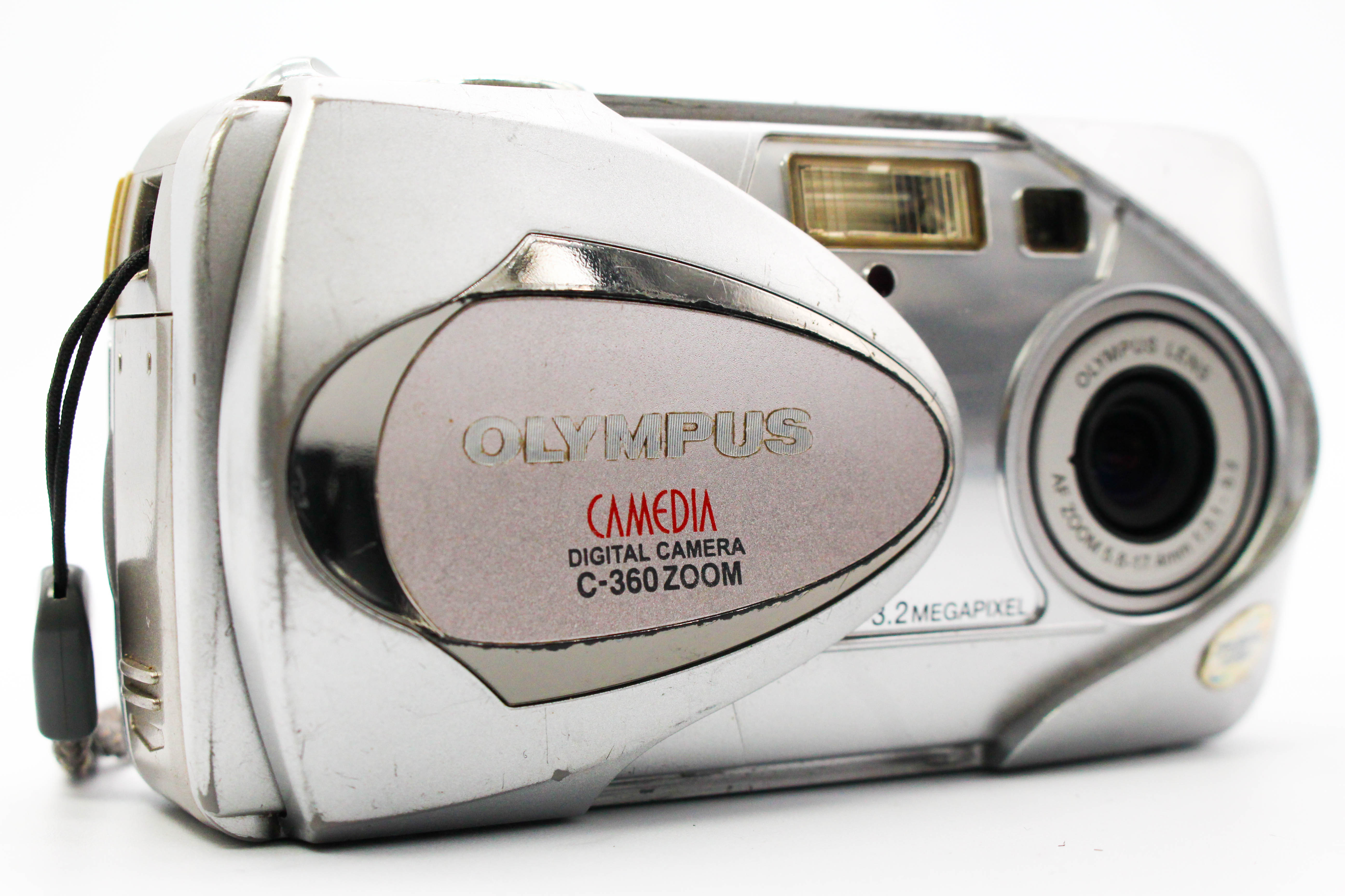 Olympus Camedia C-360 Zoom xD Picture Card Retro Digital Photo Camera Digicam - Tested Bundle Good