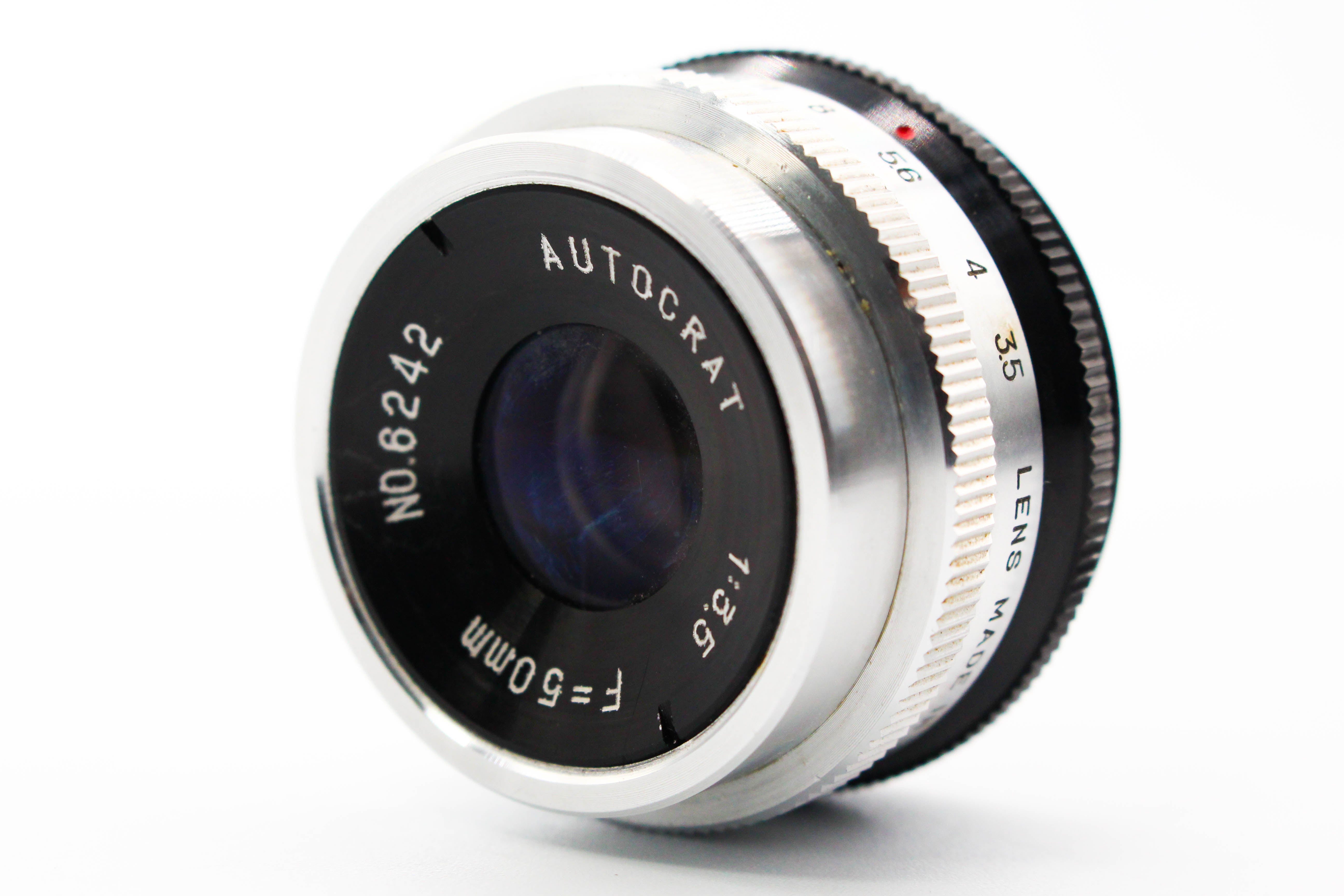 Autocrat 50mmf/3.5 M39 Screw Mount Enlarger Lens - Tested (Read)