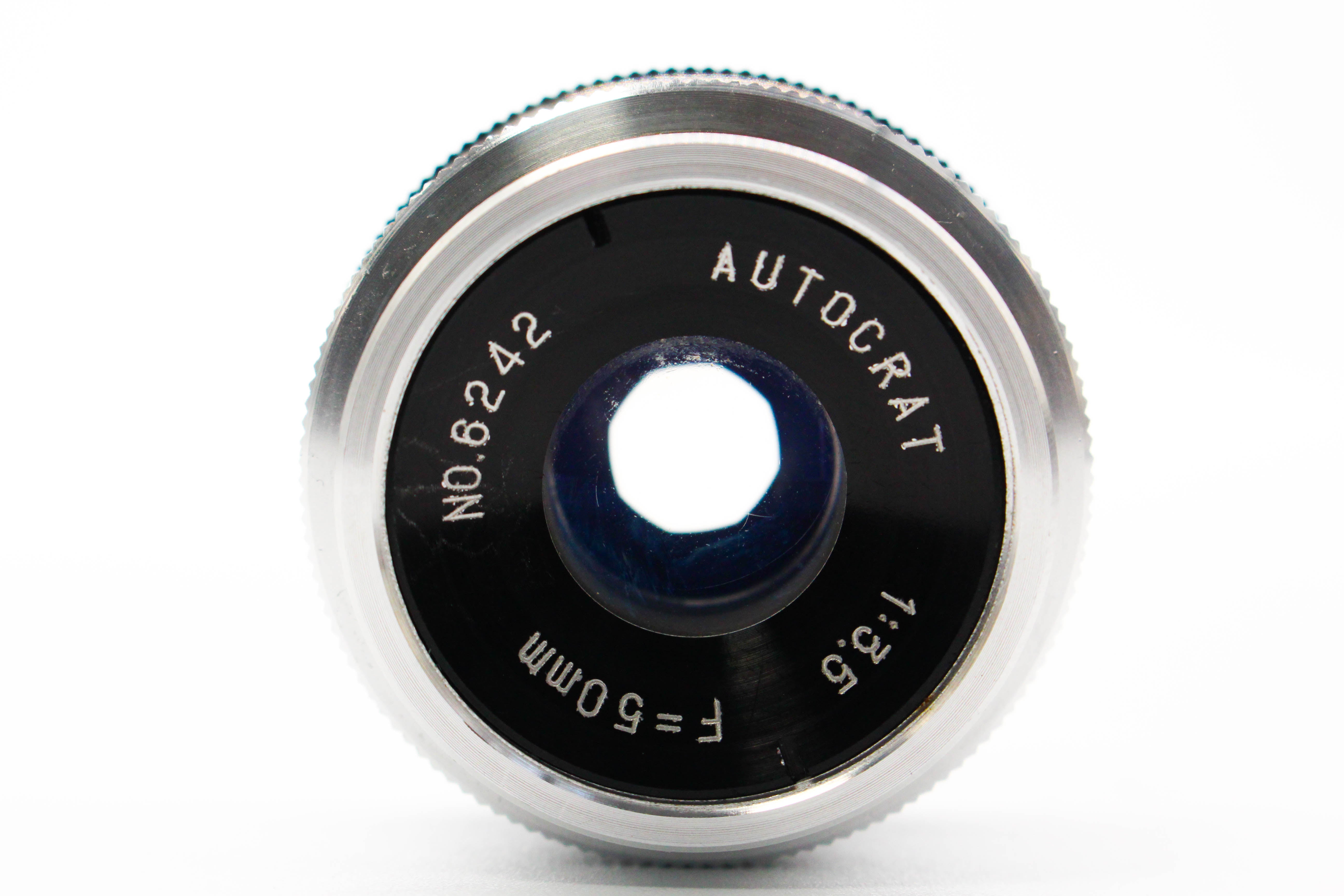 Autocrat 50mmf/3.5 M39 Screw Mount Enlarger Lens - Tested (Read)