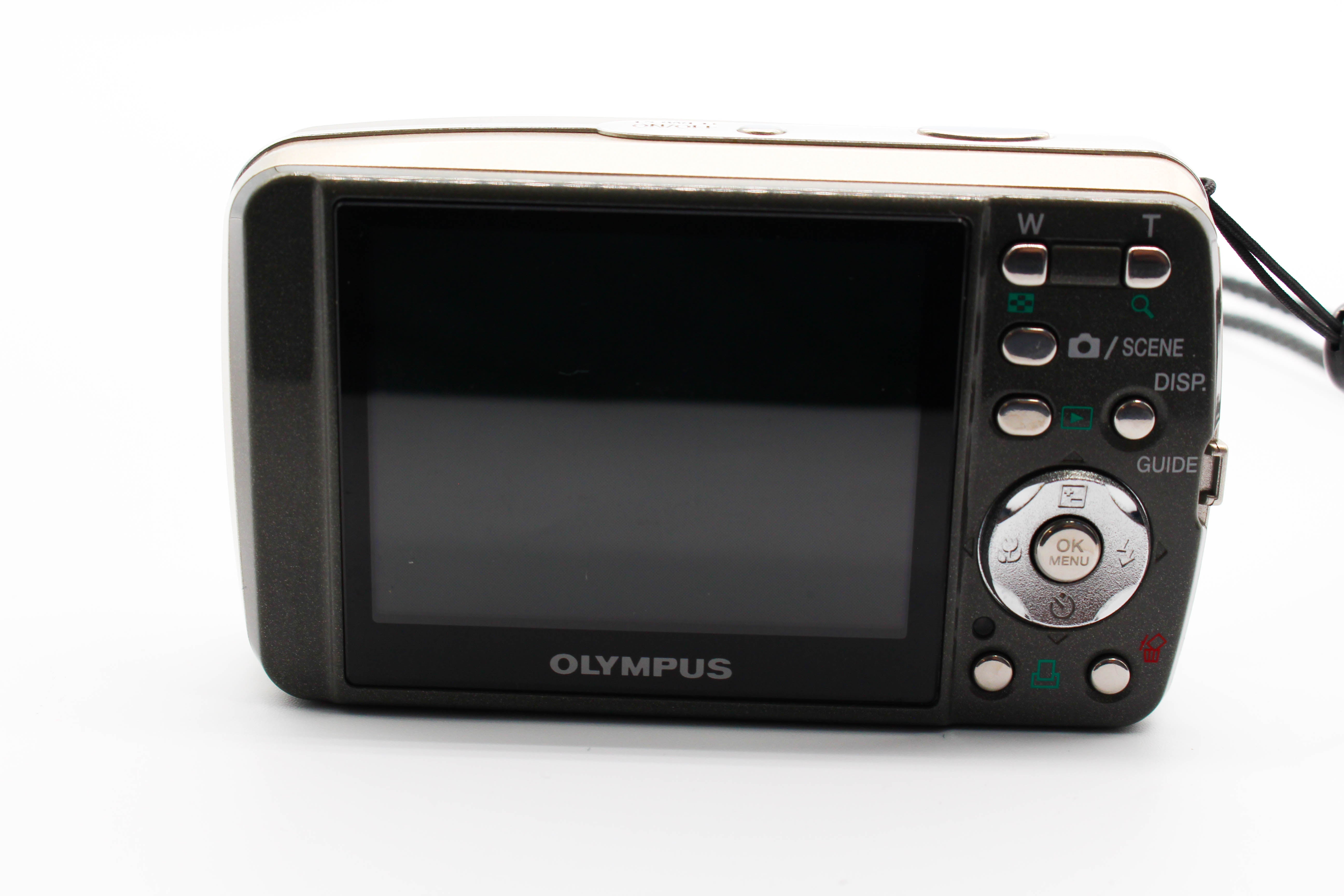 Olympus MJU 600 Digital Photo Video Retro Camera Digicam - Tested Bundle Excellent