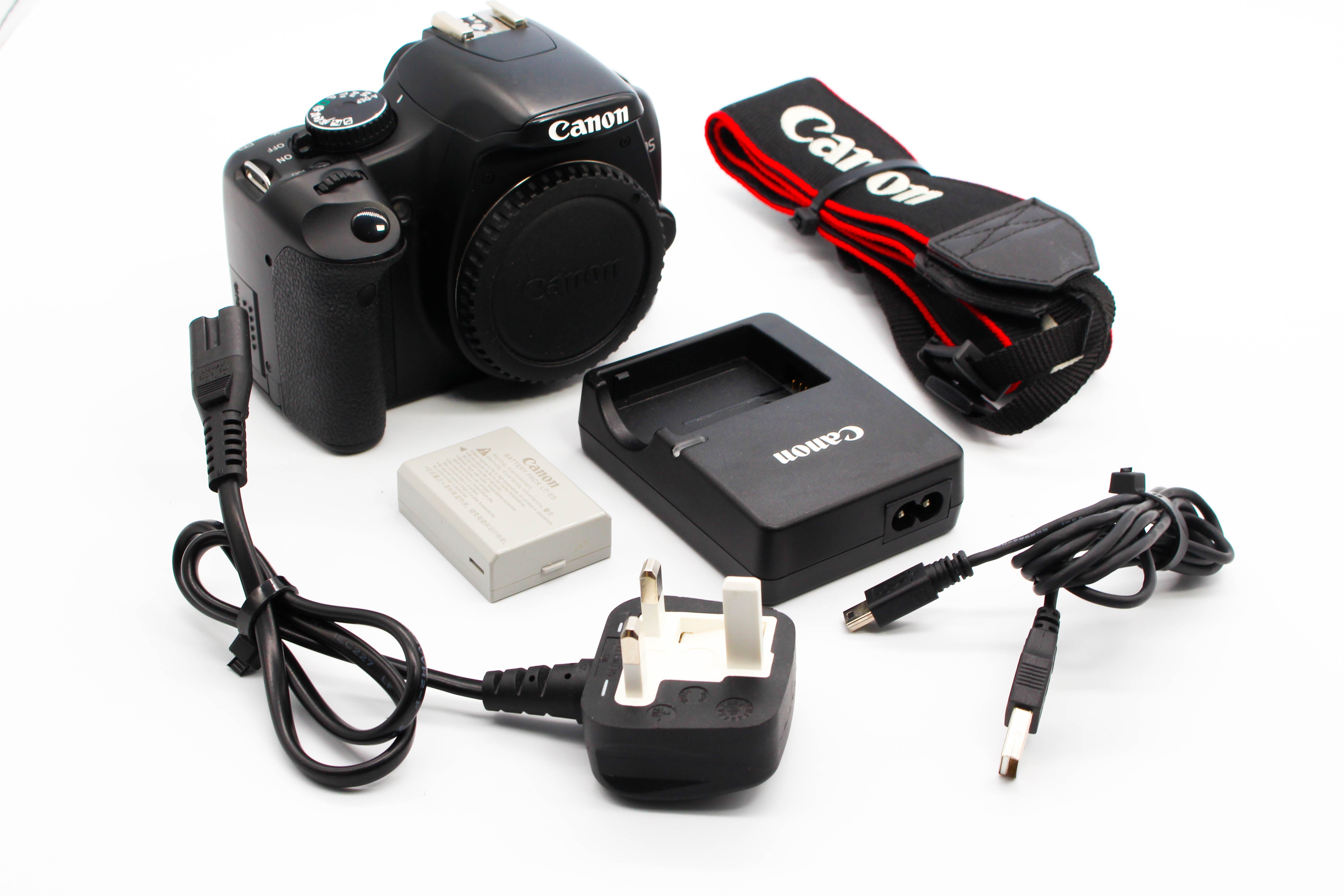 Canon EOS 450D Digital SLR EF Mount Camera Body  - Tested Bundle Excellent