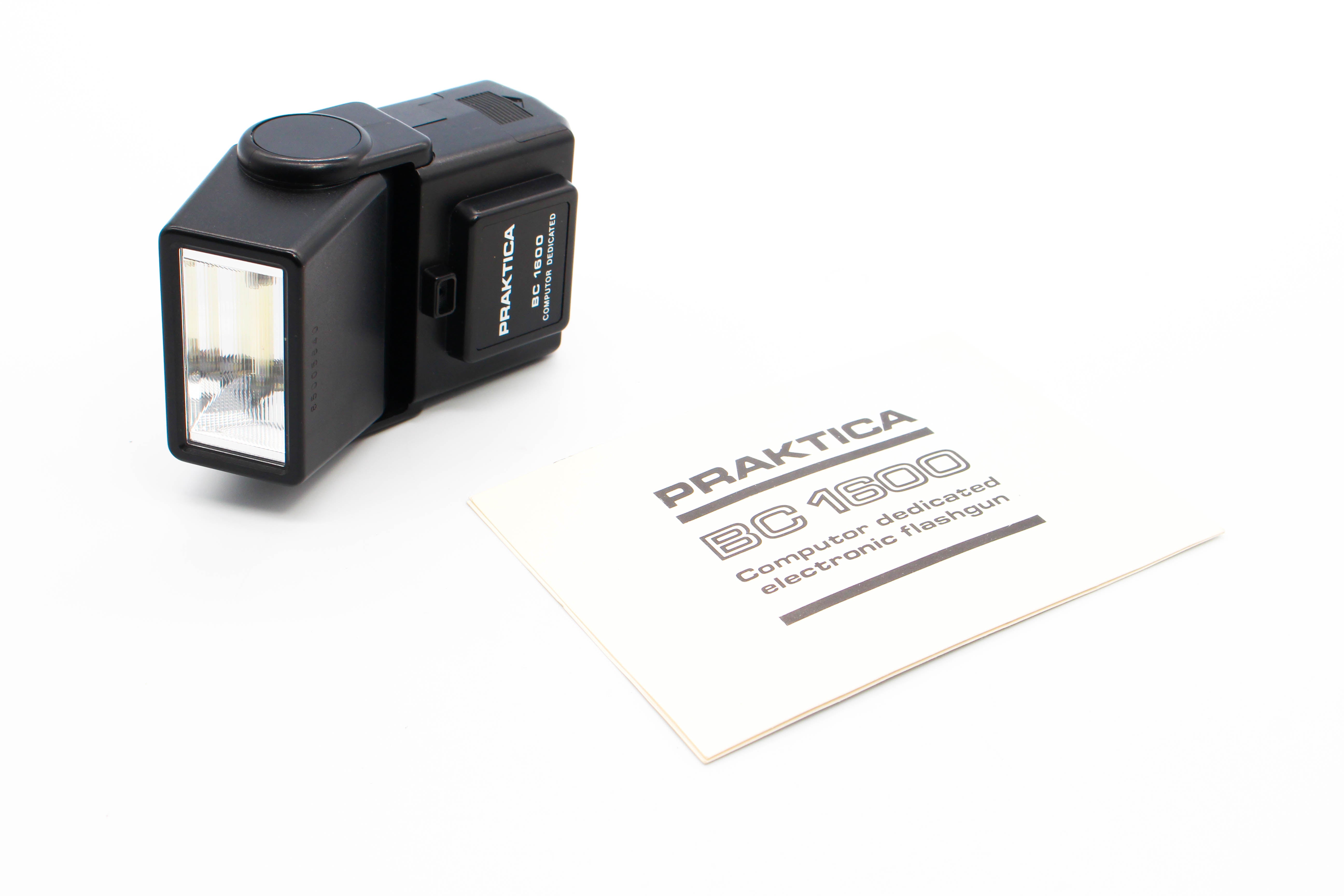 Praktica 1600 Flash Computor Dedicated Electronic Flashgun Unit For Vintage Film Photo Cameras - Tested Good