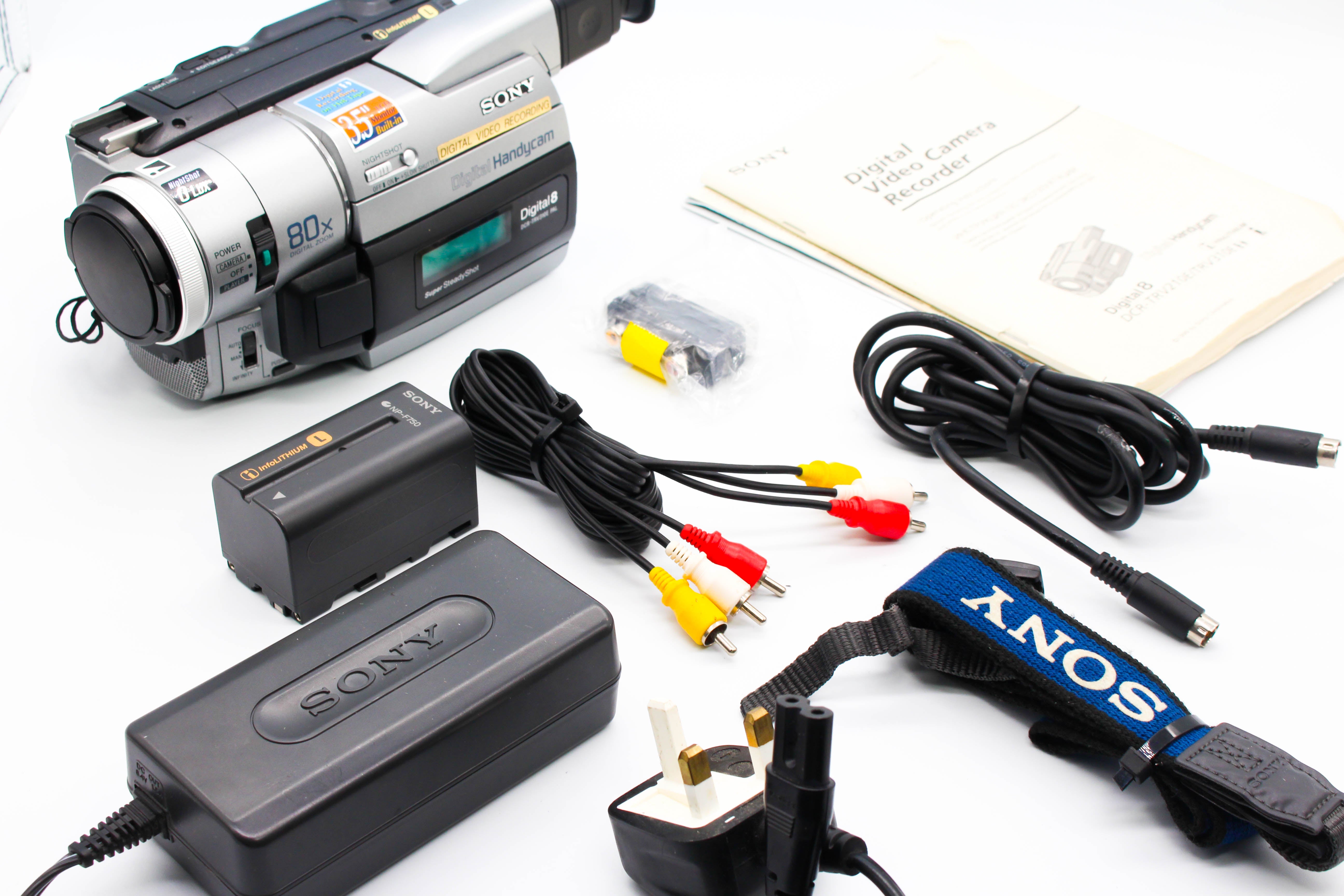 Sony DCR-TRV310E Digital8 Hi8 8mm Digital Video Handycam Camcorder Cam