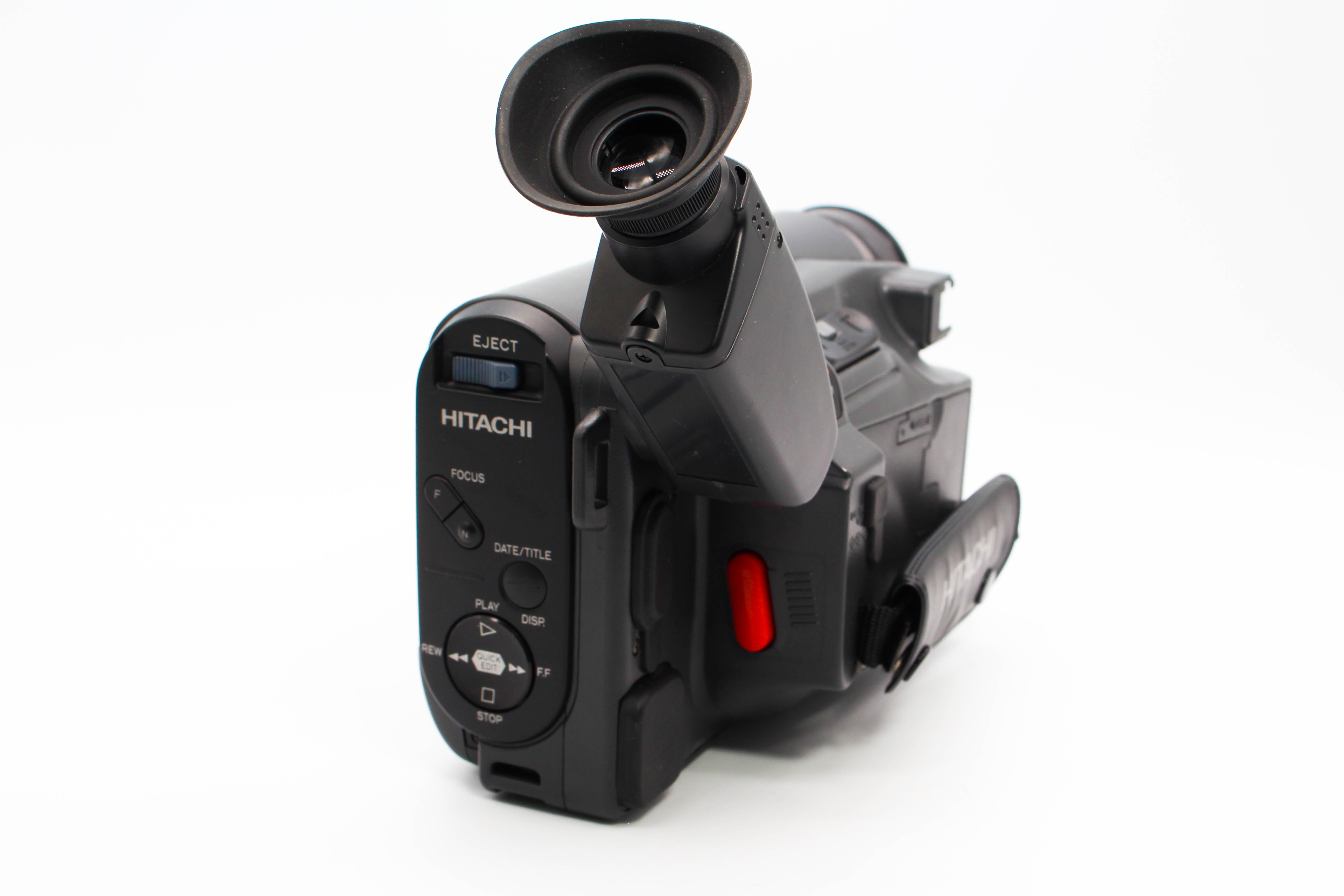 Hitachi VM-E120E 8mm Analog Video Handycam Camcorder Camera - Tested Bundle Excellent