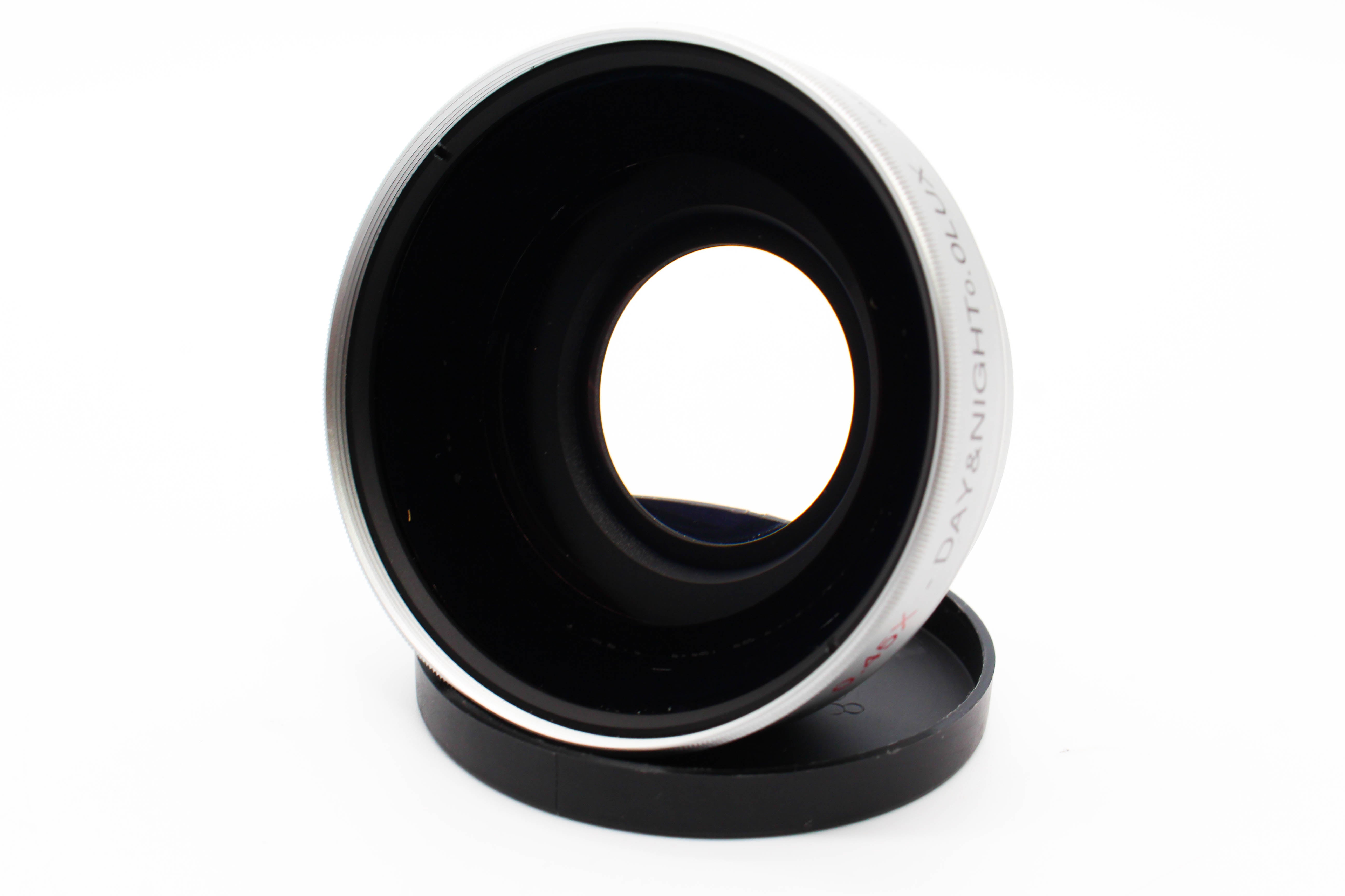 Sher INF.Pixels Digital x0.45 Day & Night 0.0 Lux 58mm Screw on Mount Semi Fisheye Wide Angle Conversion Lens For Camcorders - Tested Excellent