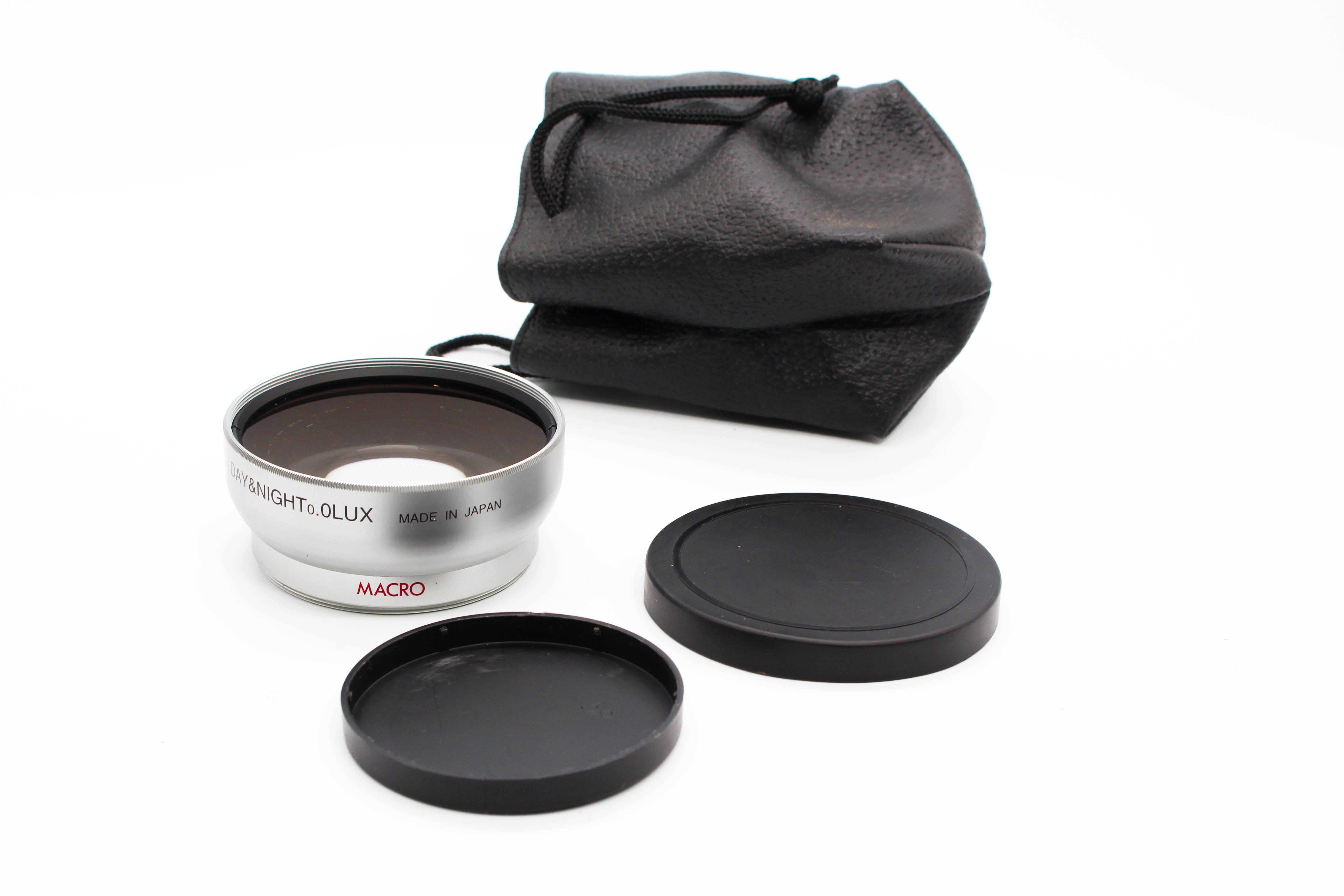 Sher INF.Pixels Digital x0.45 Day & Night 0.0 Lux 58mm Screw on Mount Semi Fisheye Wide Angle Conversion Lens For Camcorders - Tested Excellent