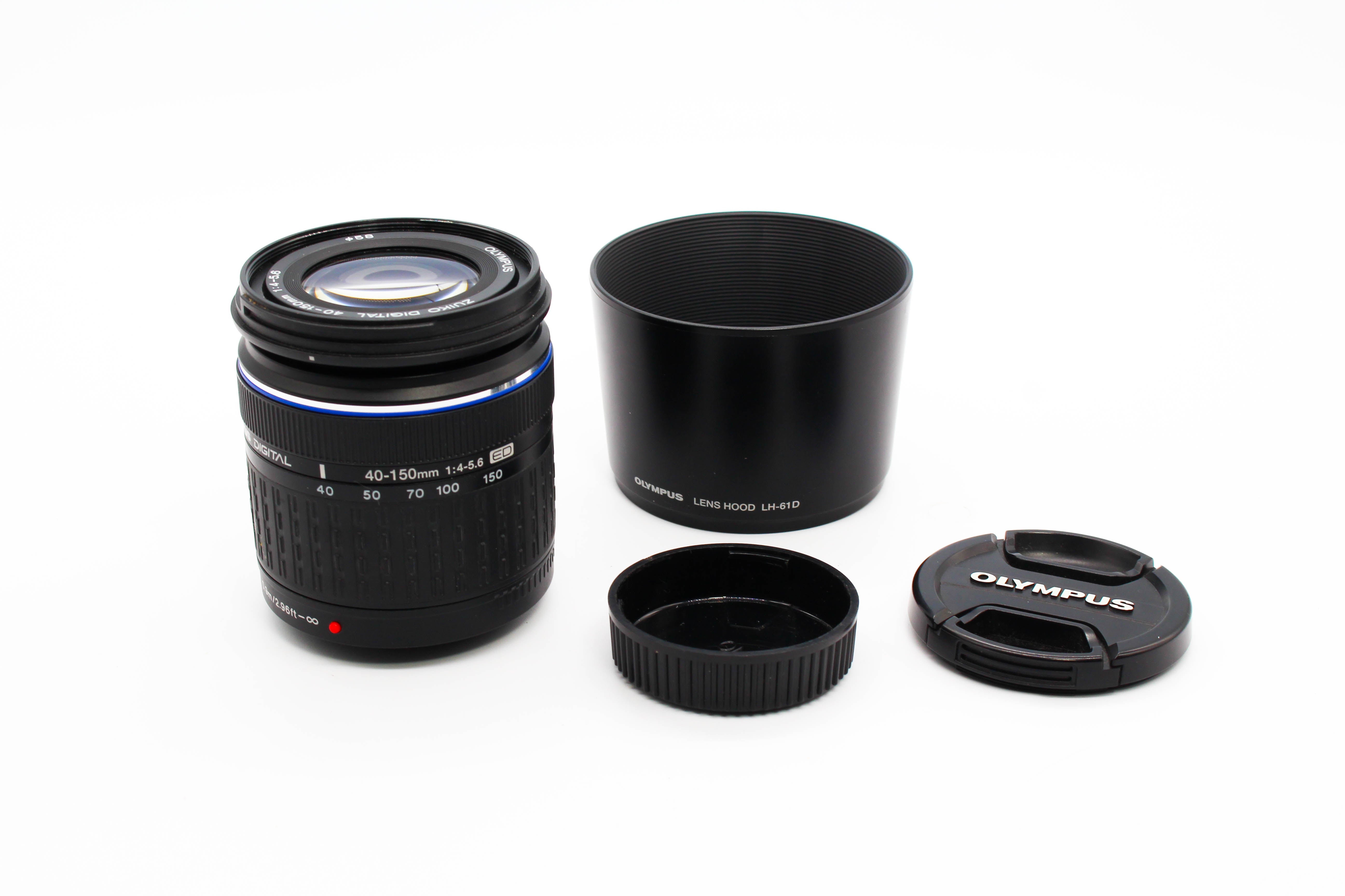 Olympus Zuiko Digital ED 40-150mm f/4-5.6 Micro Four Thirds Mount Telephoto Zoom Auto Focus Lens - Tested Excellent
