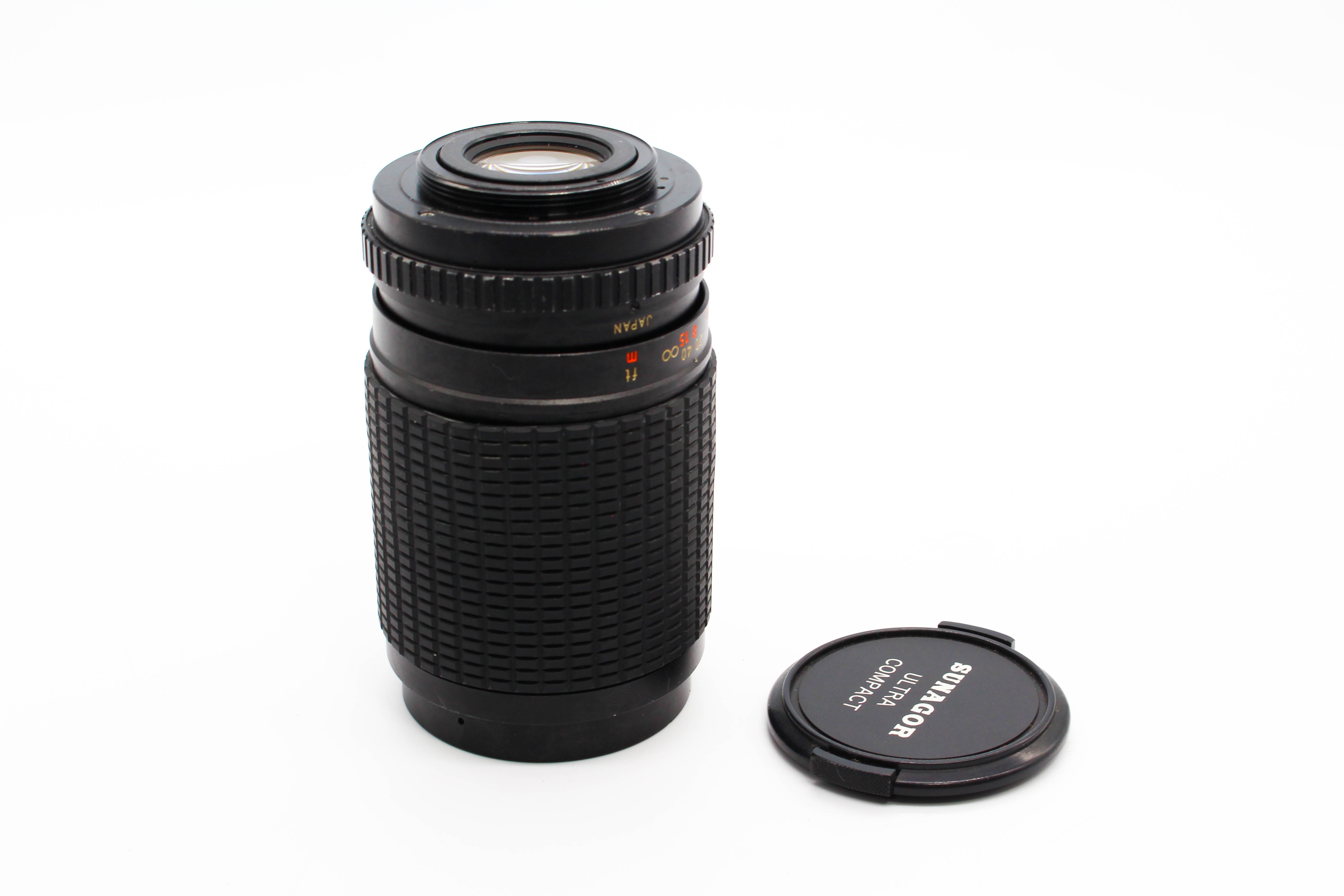 Sunagor Ultra Compact 80-200mm f/4.5-5.5 M42 Pentax Screw on Mount Telephoto Zoom Lens - Tested