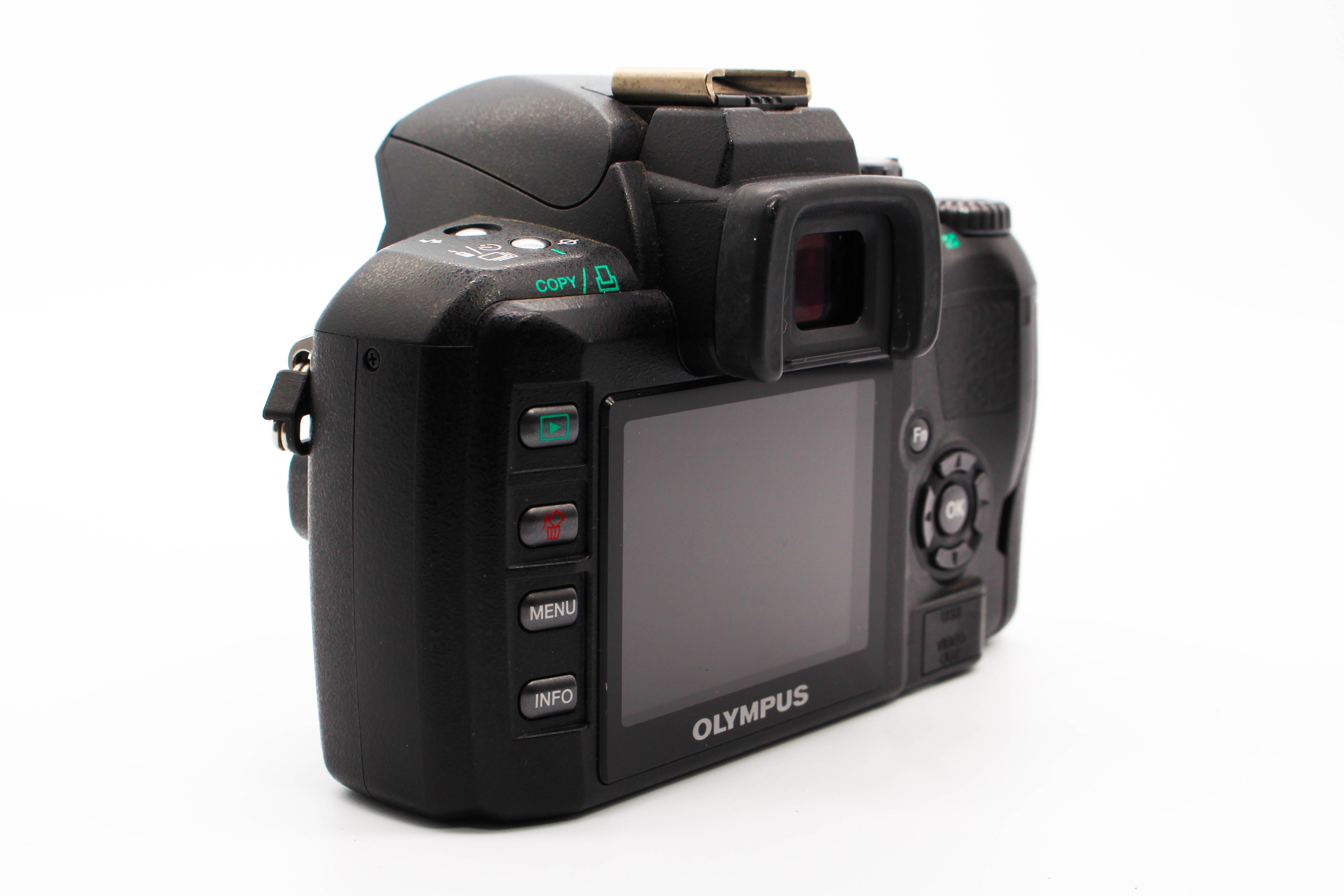 Olympus E-400 Compact Flash CF Card xD Picture Card DSLR Camera Body - Tested Bundle Excellent