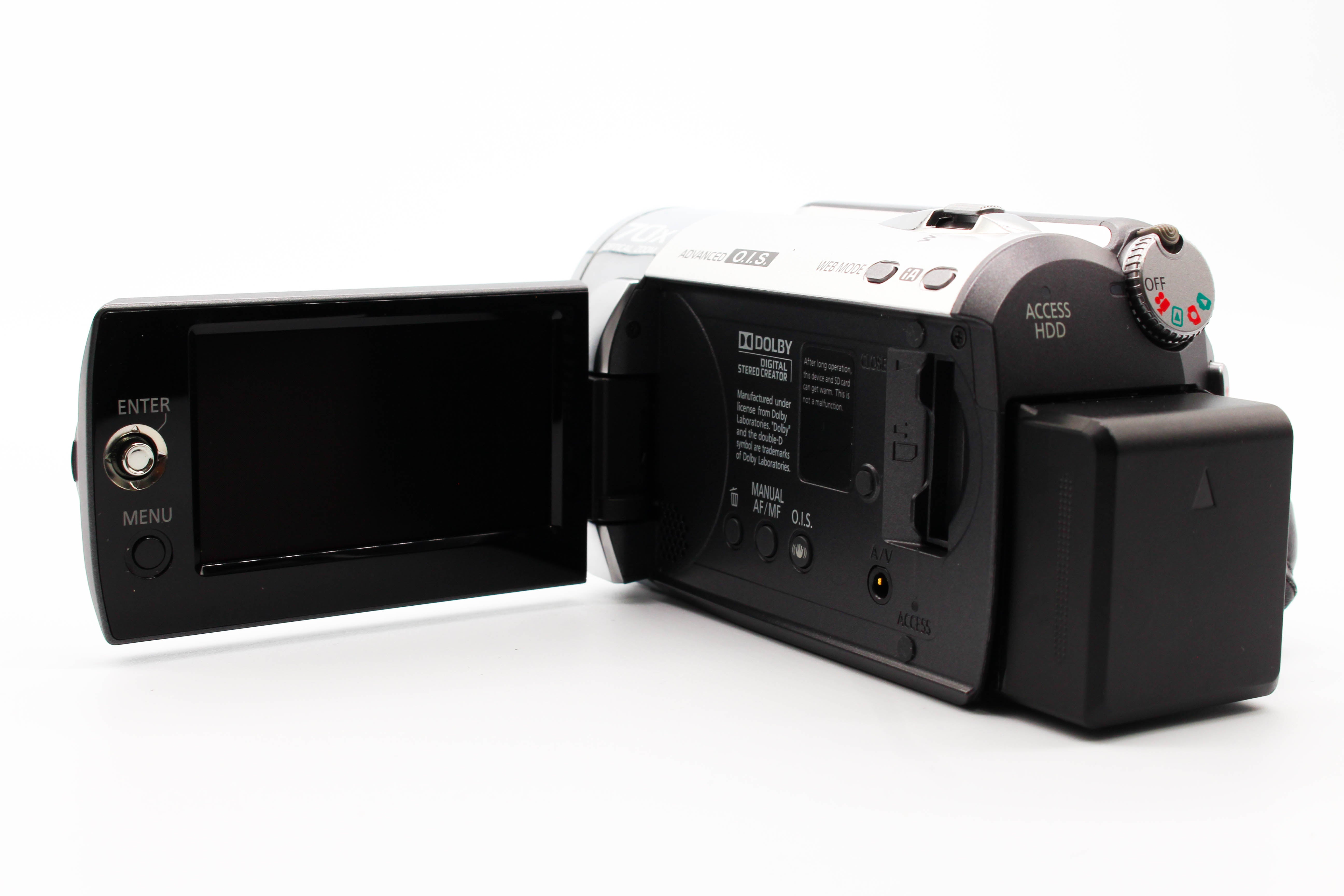 Panasonic SDR-H80 HDD Digital Video Handycam Camcorder Camera - Tested Bundle Excellent
