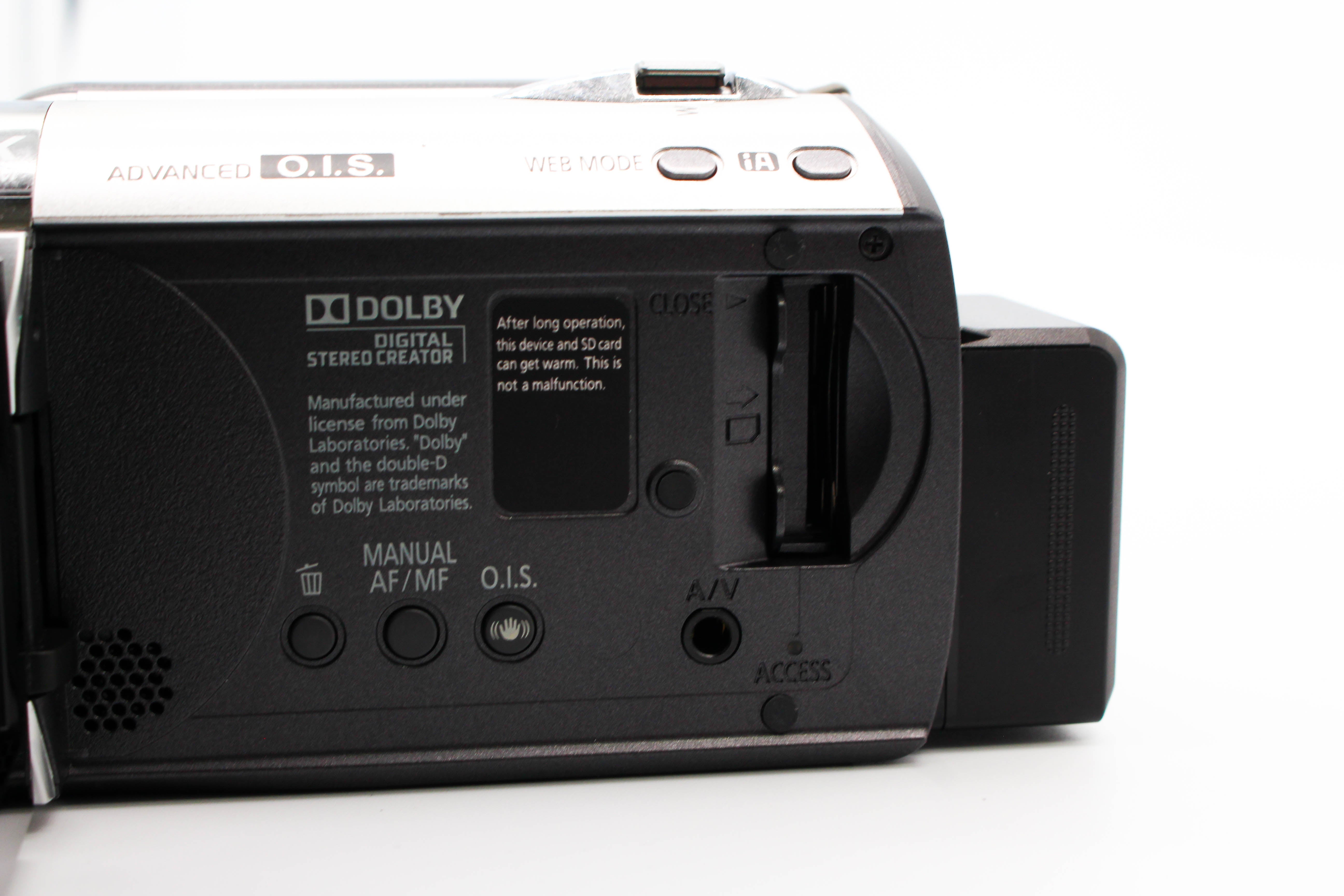 Panasonic SDR-H80 HDD Digital Video Handycam Camcorder Camera - Tested Bundle Excellent