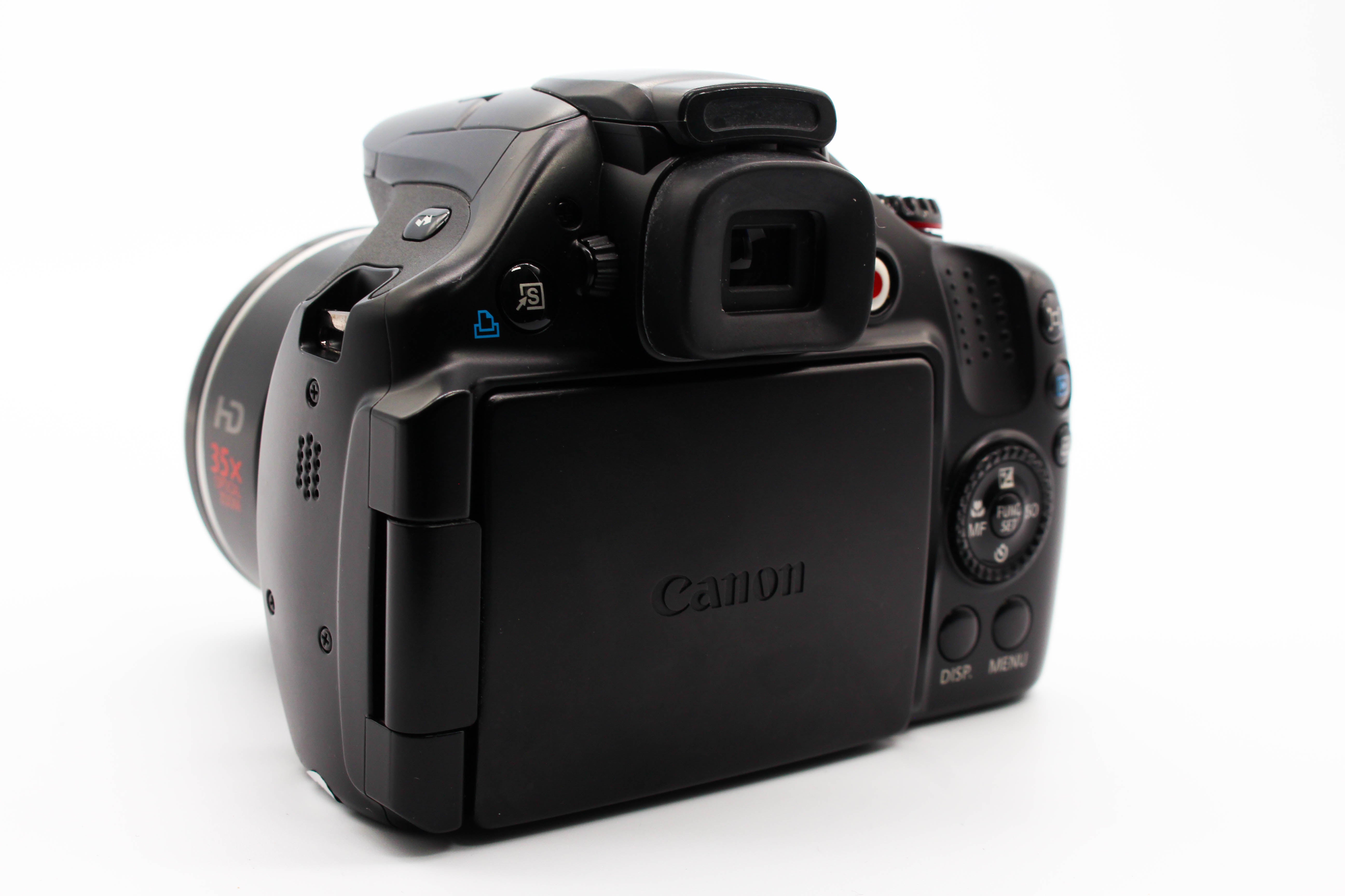 Canon PowerShot SX30 IS SD Card Digital Photo Video Retro Camera Digicam - Tested Bundle Excellent