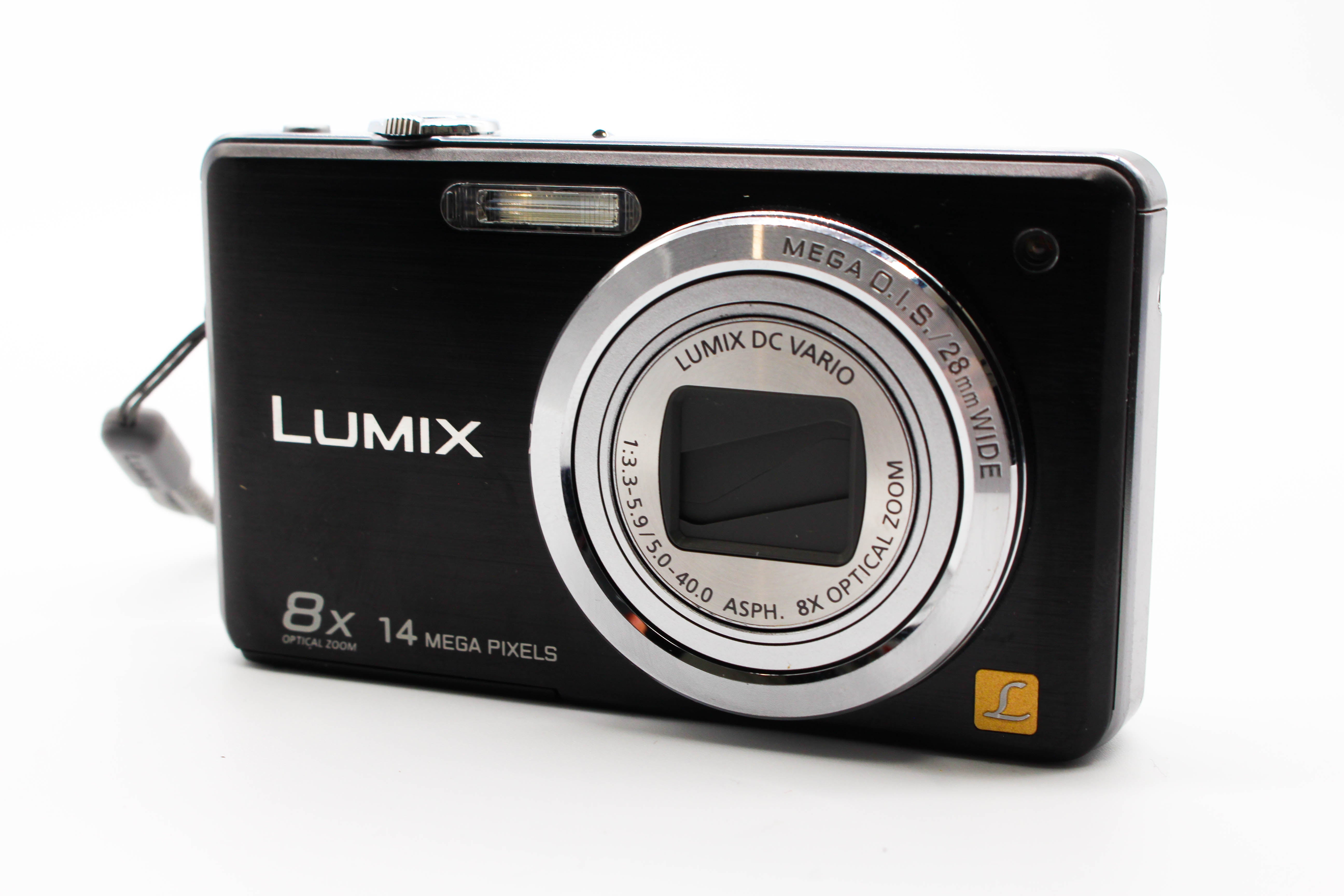 Panasonic Lumix DMC-FS30 Retro Photo Video Compact Digital Camera Digicam - Tested Bundle Excellent