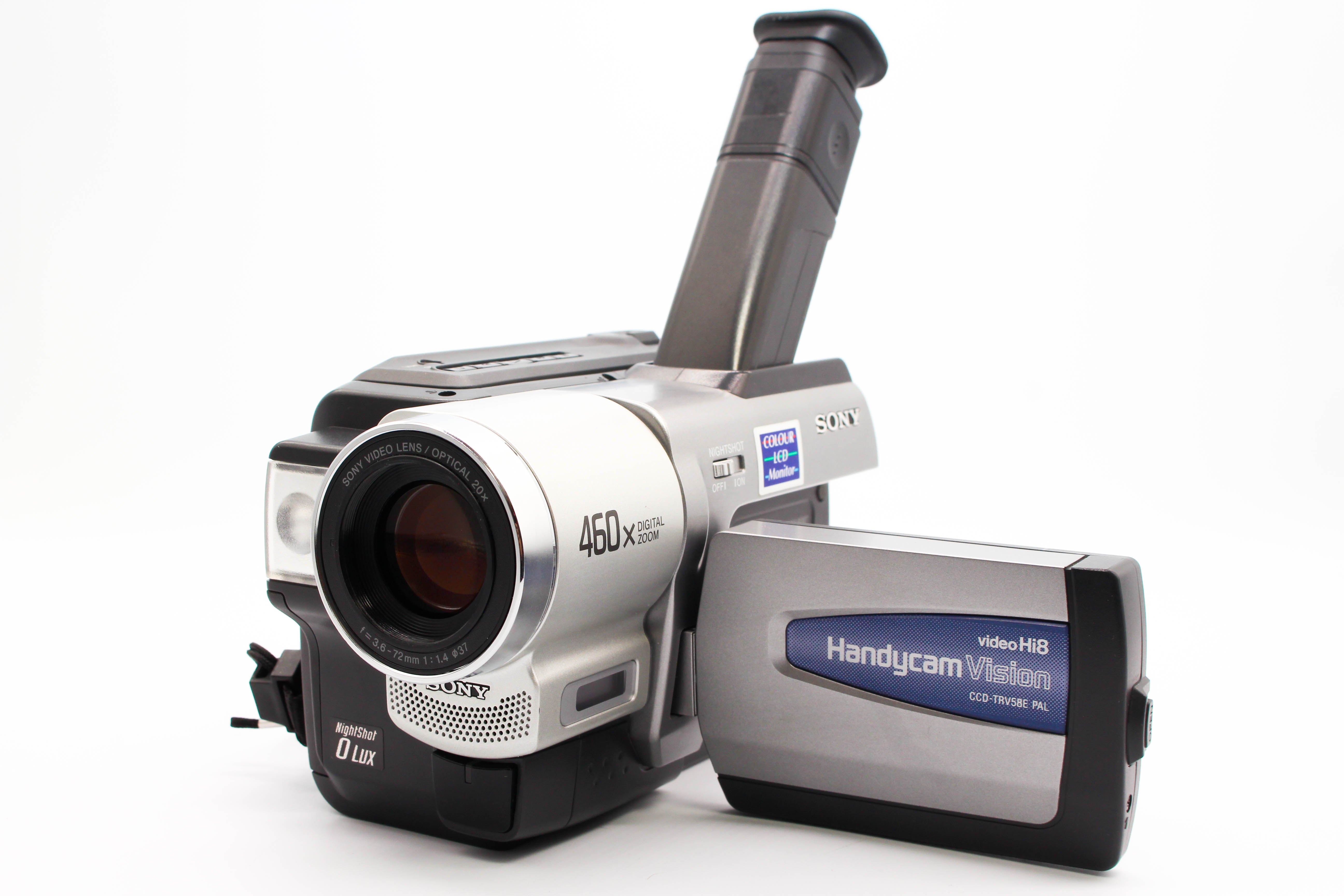 Sony CCD-TRV58E Hi8 Video8 8mm Analog Video Handycam Camcorder Camera - Tested Bundle Excellent