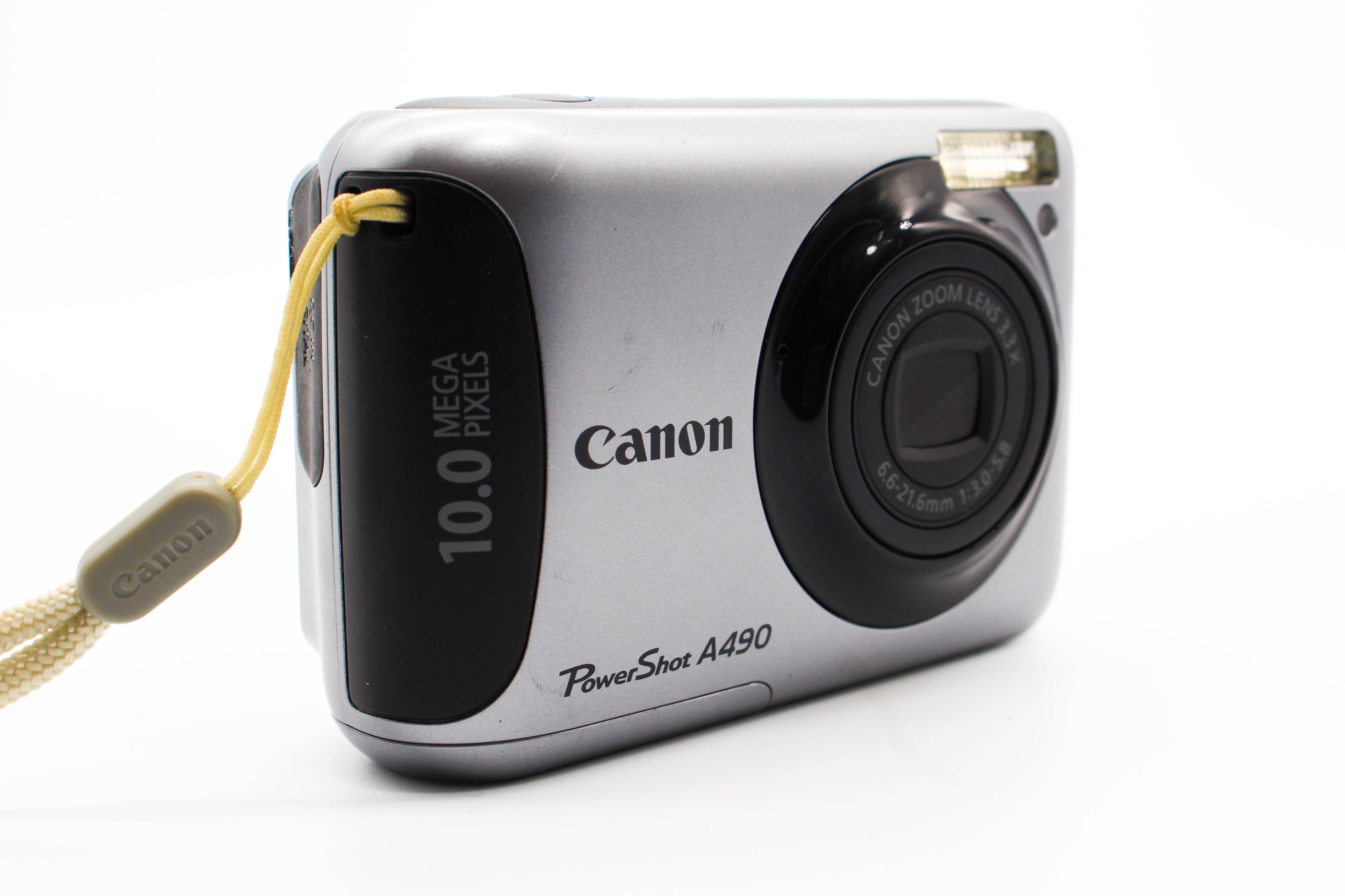 Canon PowerShot A490 SD Card Digital Photo Video Retro Camera Digicam - Tested Bundle Excellent