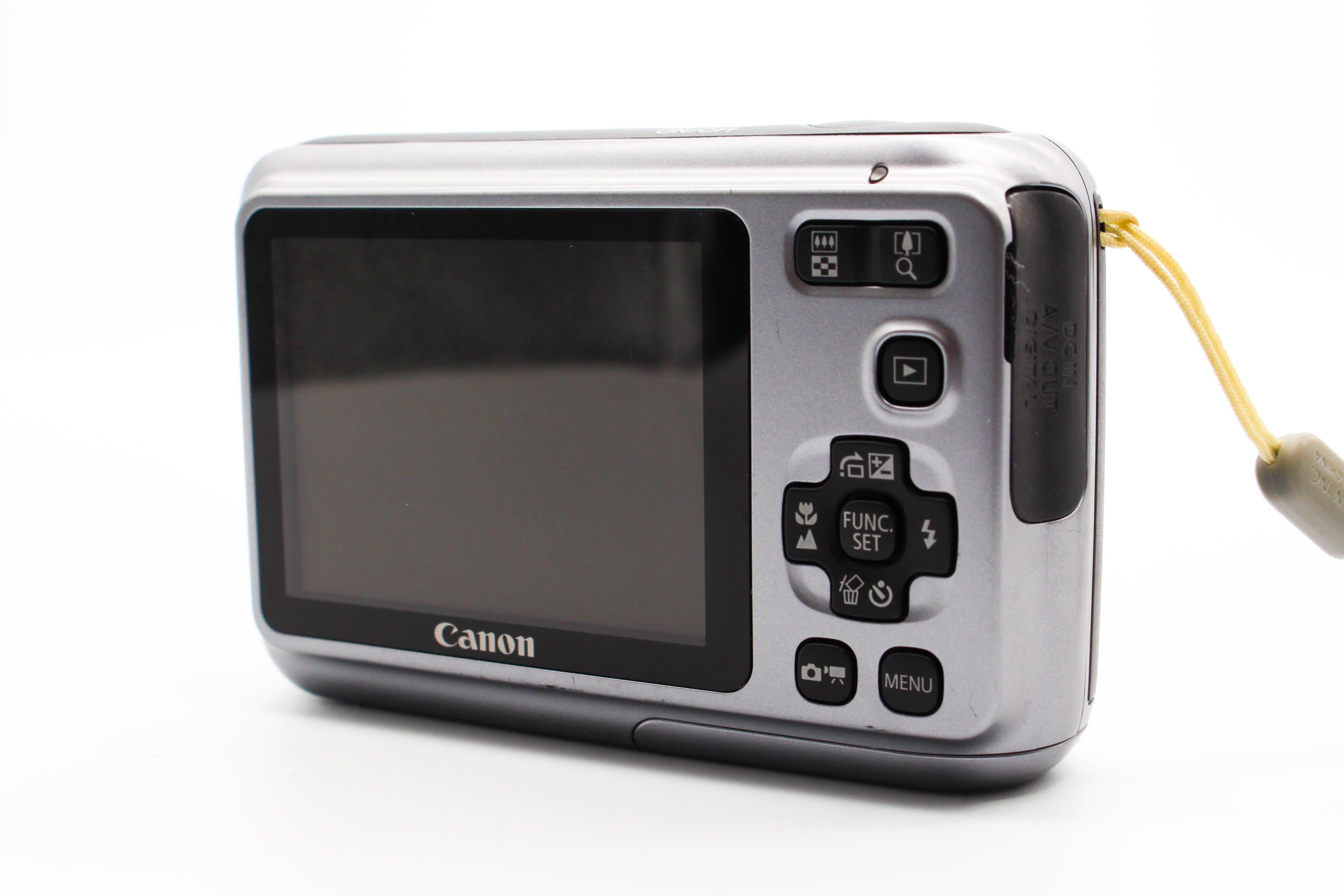 Canon PowerShot A490 SD Card Digital Photo Video Retro Camera Digicam - Tested Bundle Excellent