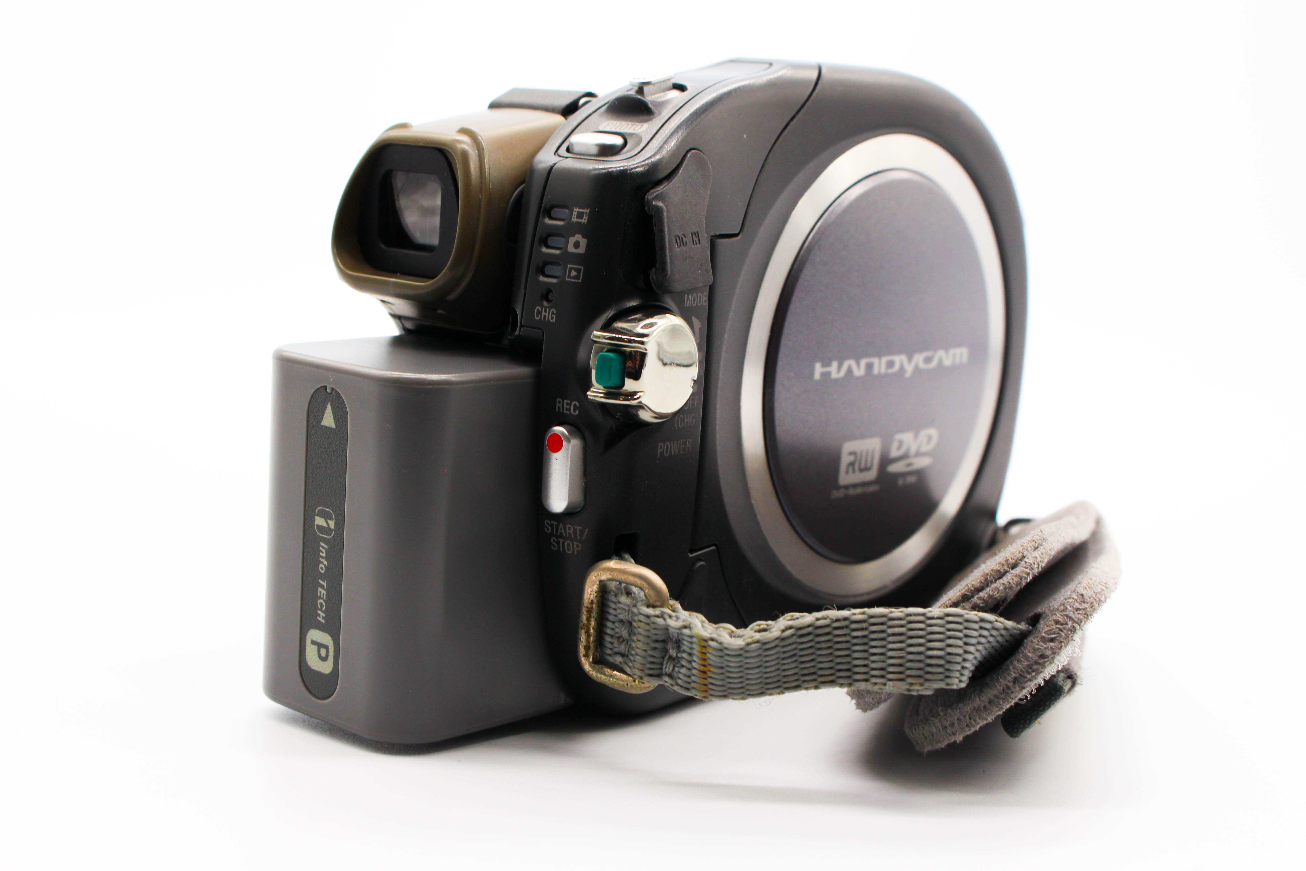 Sony DCR-DVD203E MiniDVD DVD Handycam Digital Video Camcorder - Tested Bundle Excellent