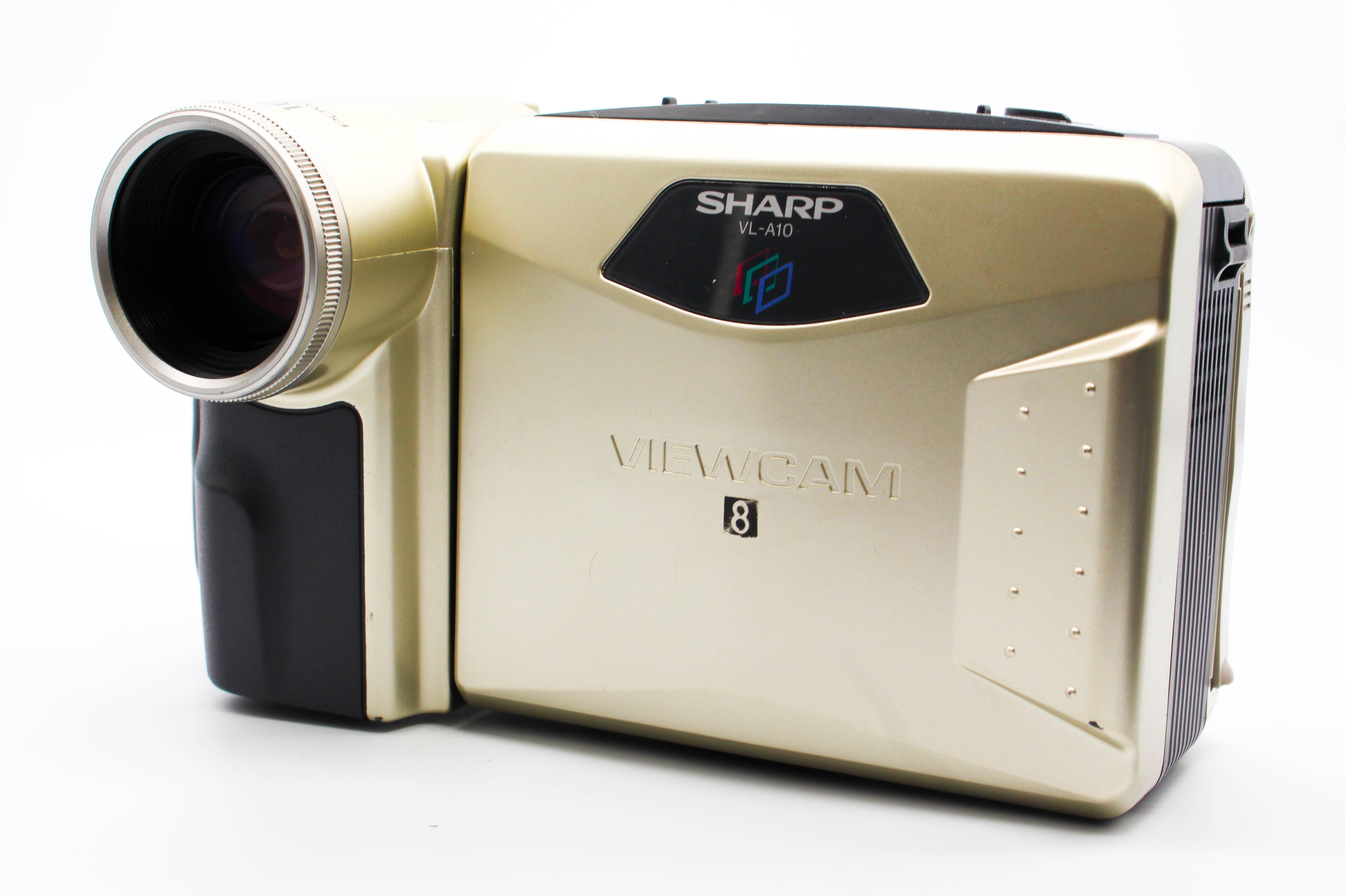 Sharp VL-A10H Viewcam Video8 8mm Video Handycam Camcorder Camera - Tested Bundle Excellent