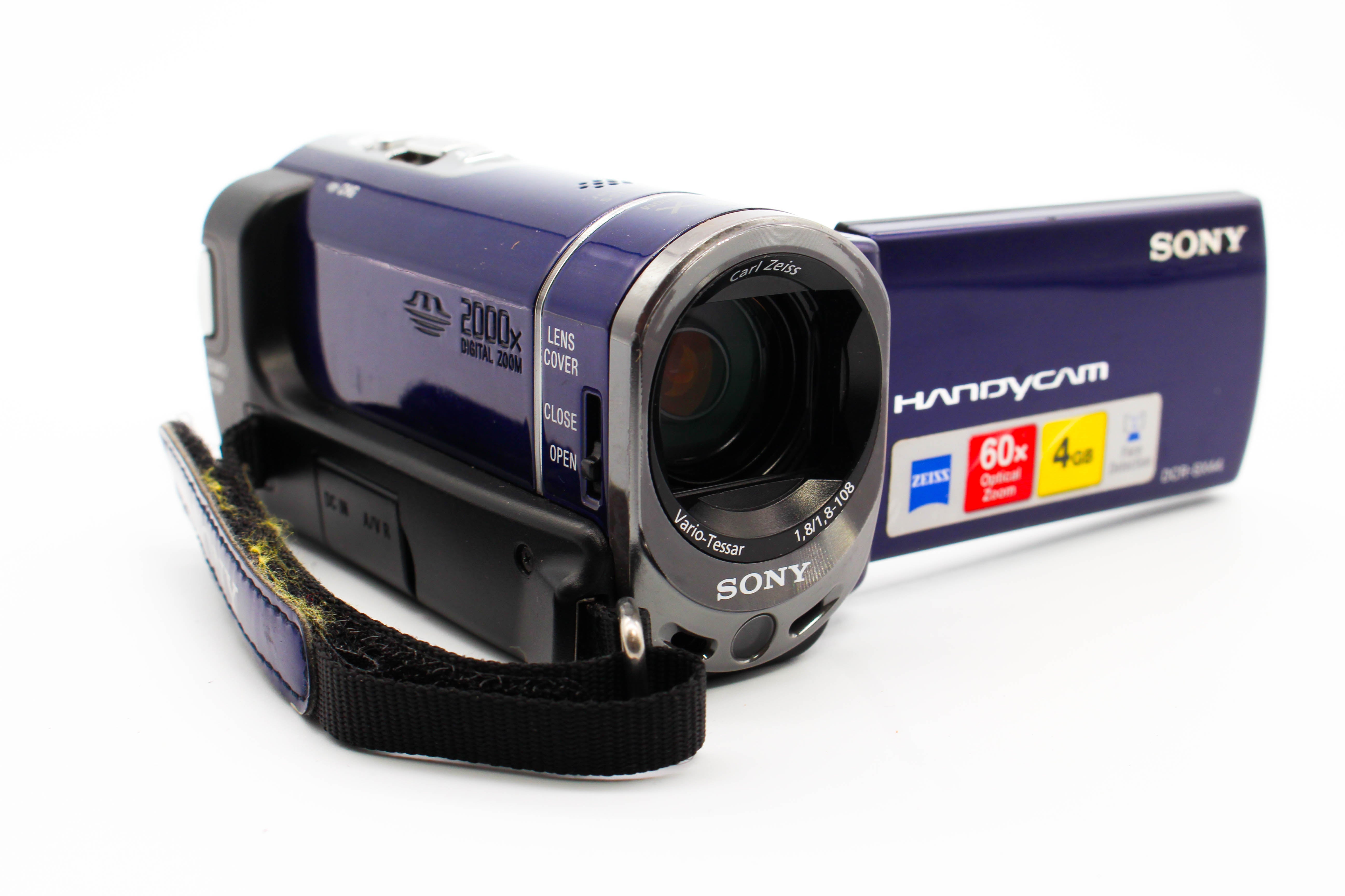 Sony DCR-SX44 NTSC SD Card HD Digital Video Handycam Camcorder Camera - Tested Bundle Excellent