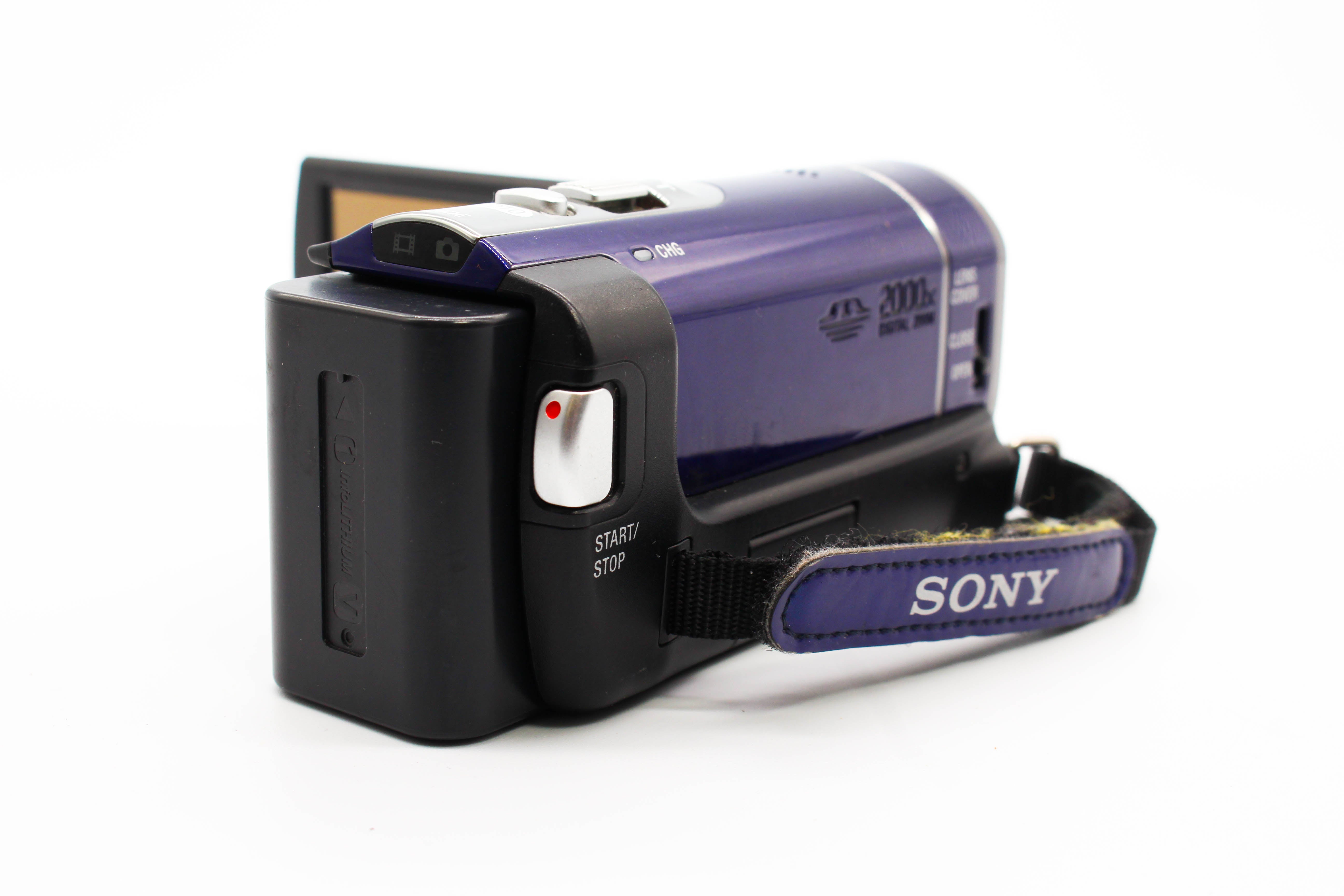 Sony DCR-SX44 NTSC SD Card HD Digital Video Handycam Camcorder Camera - Tested Bundle Excellent