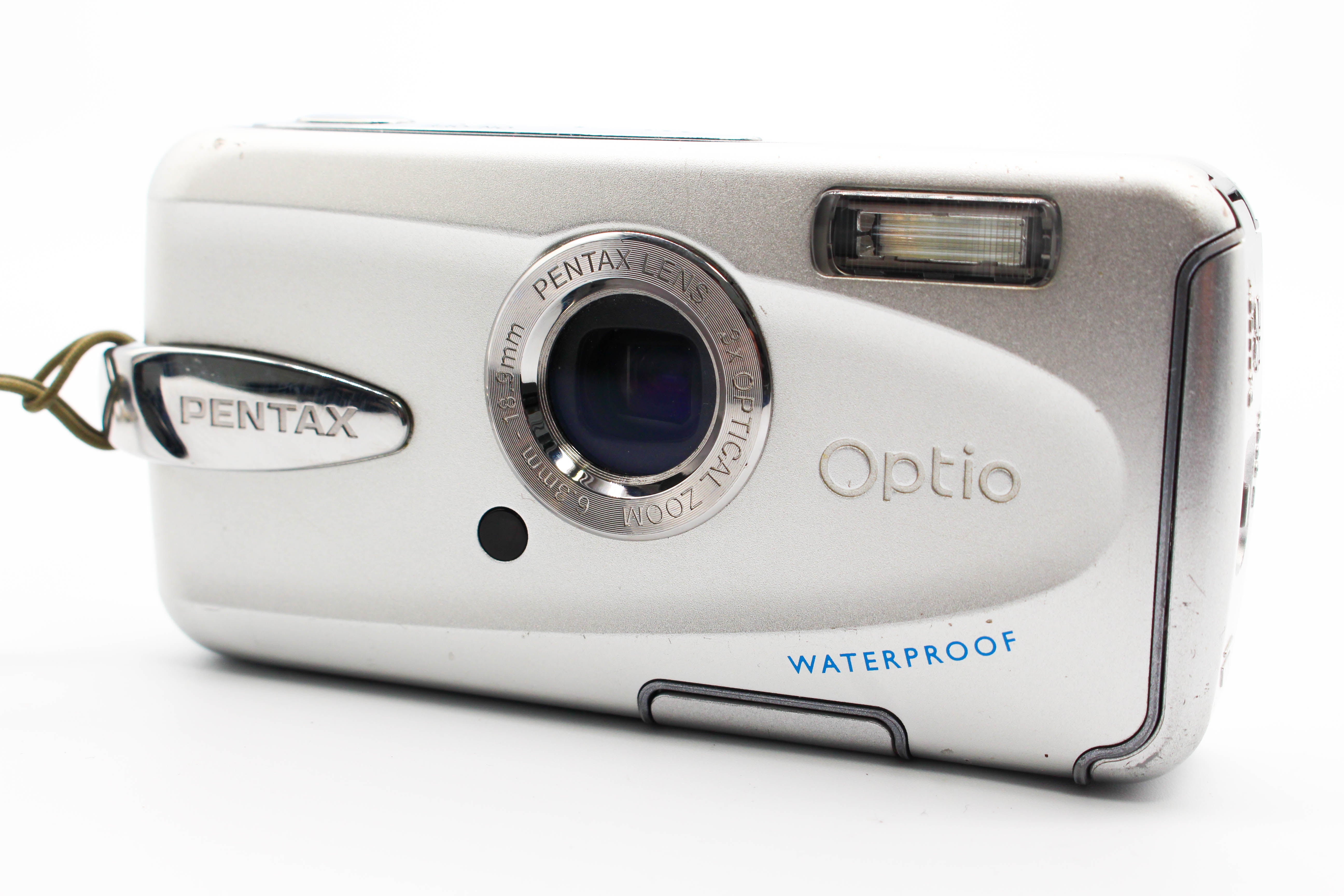 Pentax Optio W30 SD Card Compact Digital Photo Video Camera Digicam (Read) - Tested Bundle