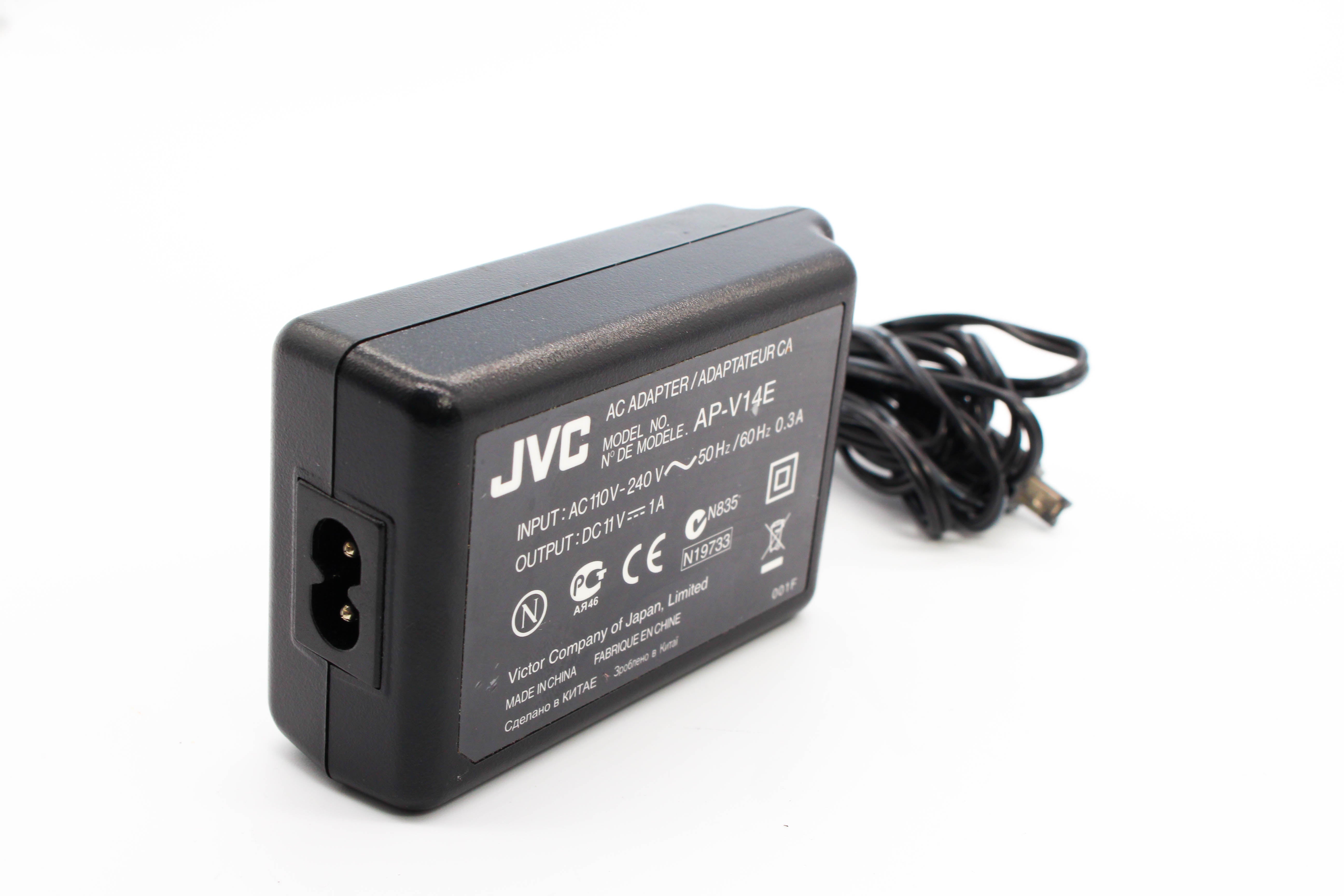 JVC AP-V14E AC Compact Power Adapter Mains Charger For Camcorder Handycam - Tested Excellent