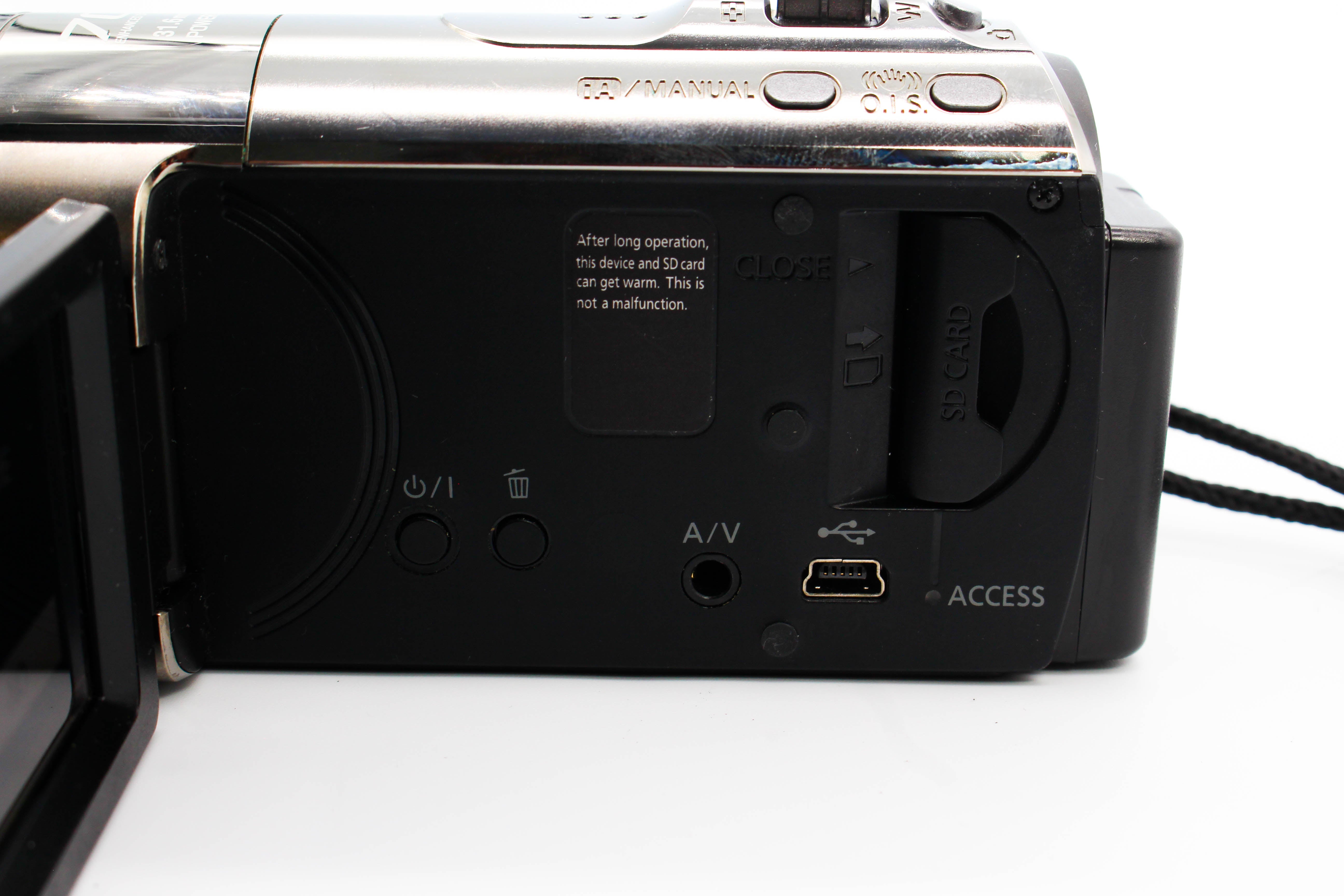 Panasonic HC-V10 HD SD Card Digital Video Camcorder Camera - Tested Bundle Excellent