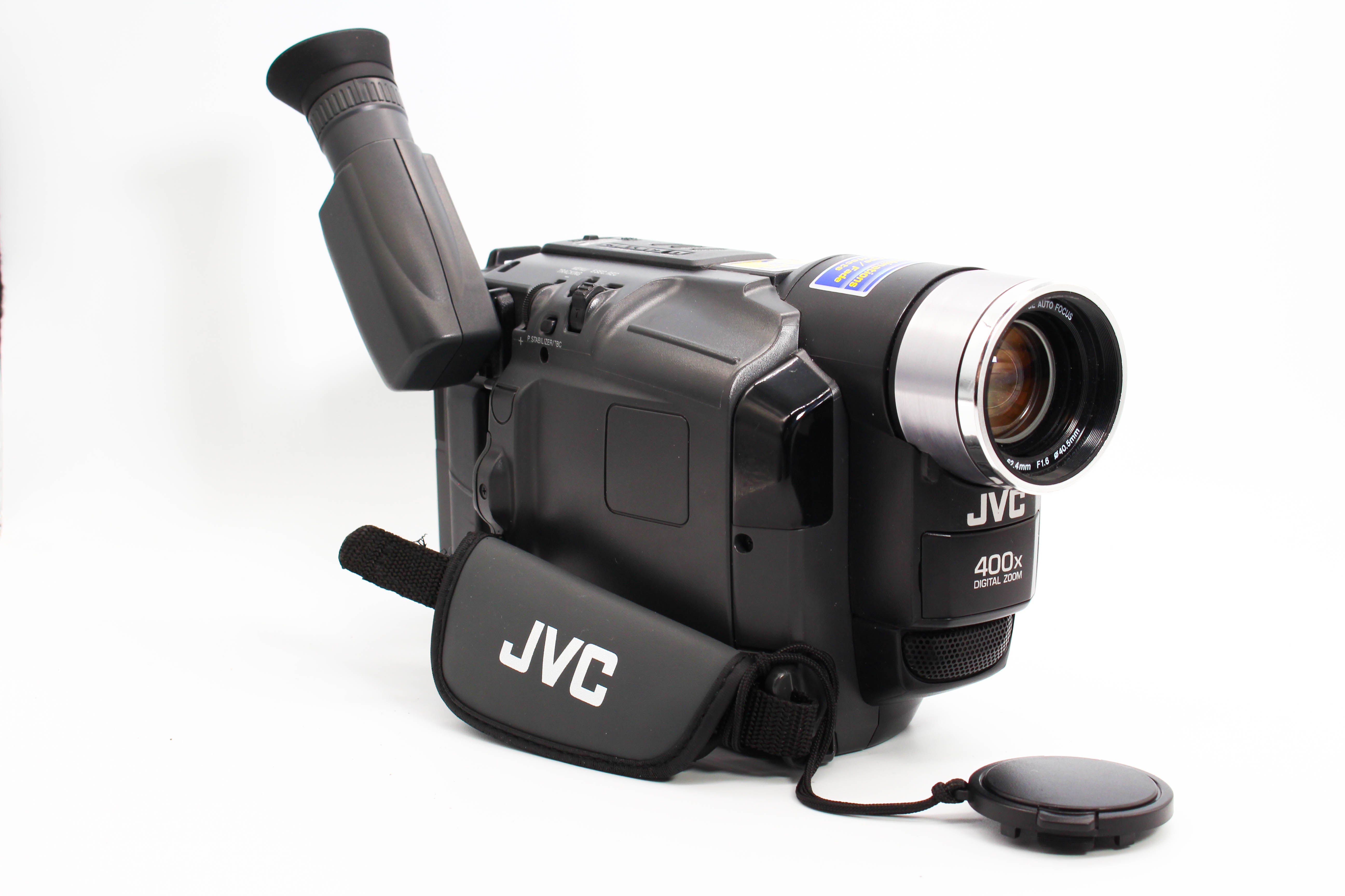 JVC GR-FX12 VHS-C VHS Handycam Camcorder Camera - Tested Bundle Excellent